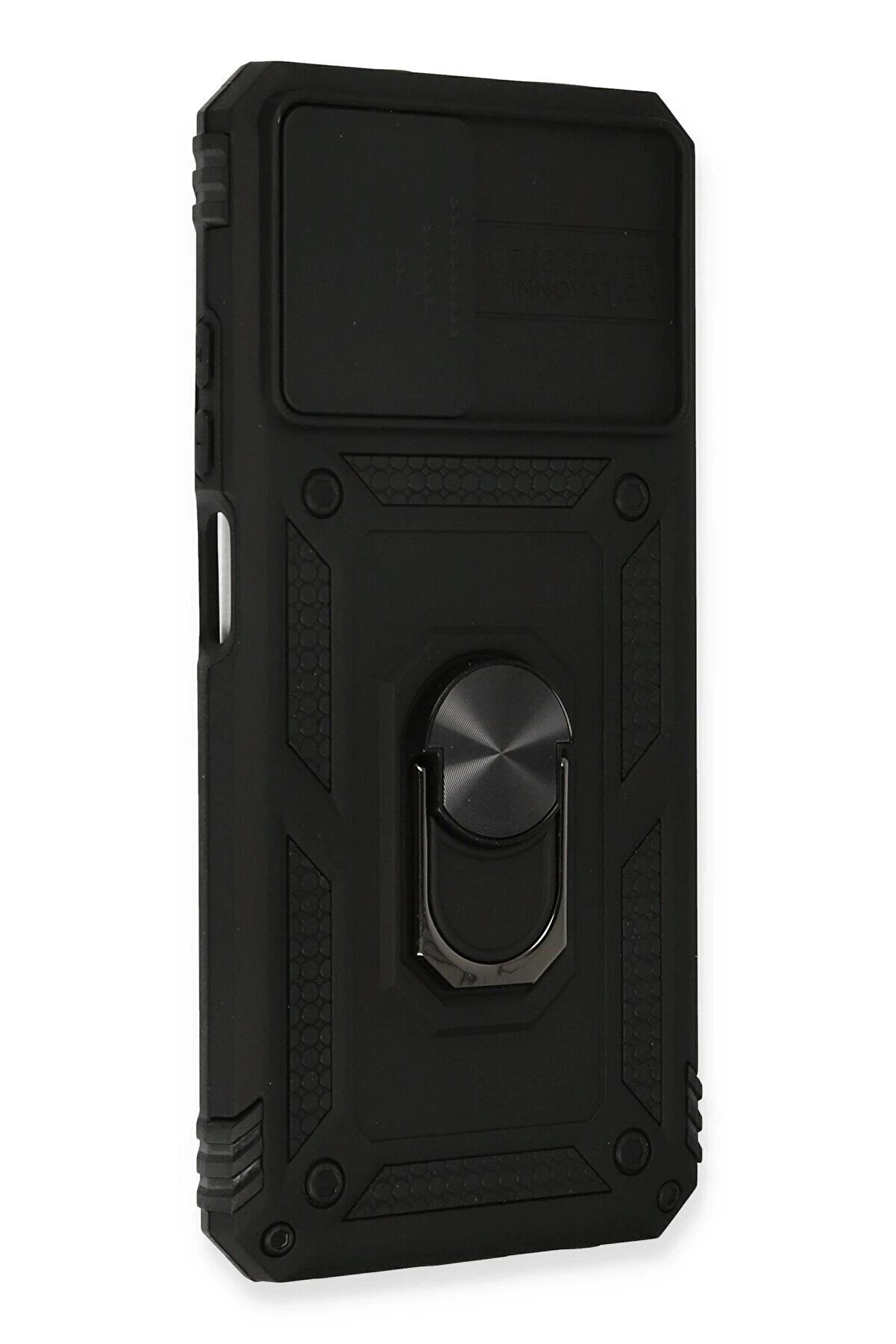 Xi̇aomi̇ Redmi̇ Note 10 Kılıf Pars Lens Y&uuml;z&uuml;kl&uuml; Si̇li̇kon - Si̇yah - Dropx8222-7364