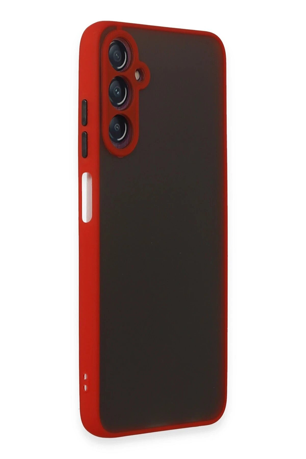 Samsung Galaxy A05S Kılıf Montreal Si̇li̇kon Kapak - Kırmızı - Dropx3896-9269