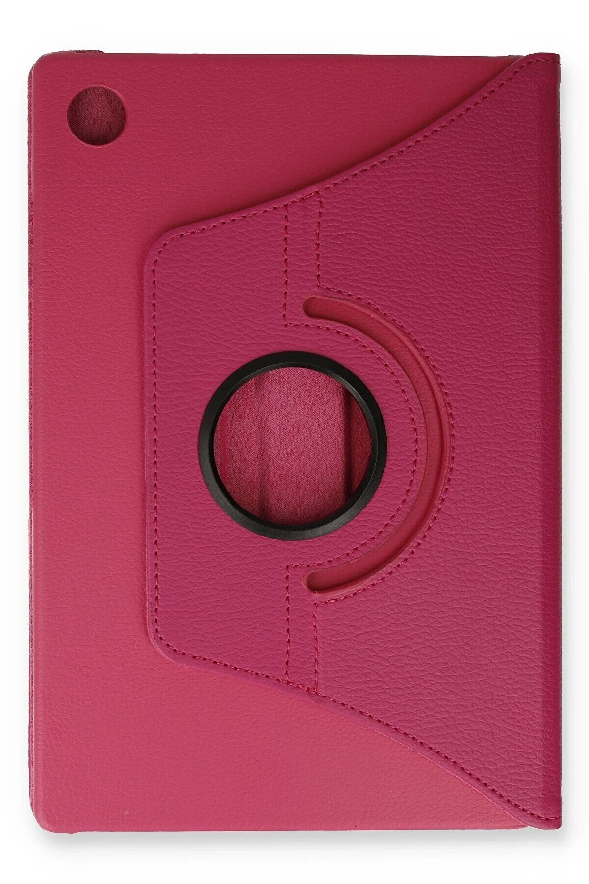 CepteToptan Samsung Galaxy Tab A9 Kılıf 360 Tablet Deri Kılıf - Pembe - DROPX3257-4041