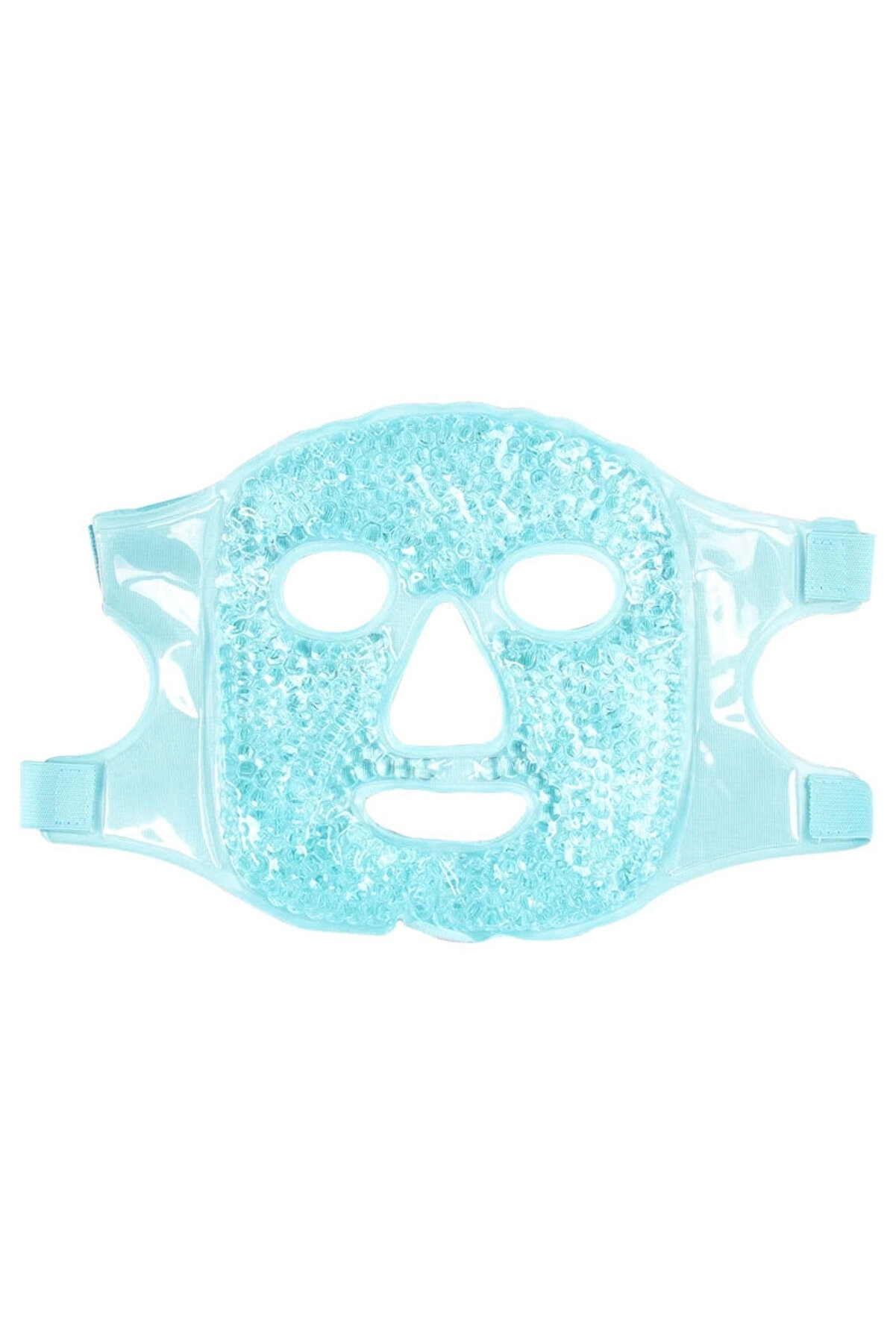 Terapi̇ Jel Yüz Maskesi̇ Soğuk Ve Sıcak Boncuklu Ayarlanabi̇li̇r Maske (Mavi̇)