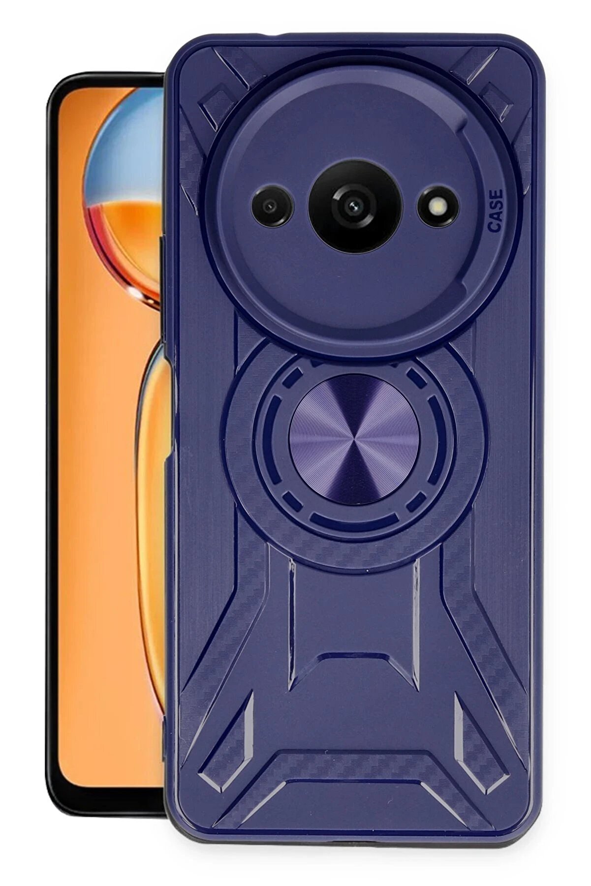 İsmiyle Al CPT16 Xiaomi Redmi A3 4G Kılıf Lincoln Silikon - Lacivert