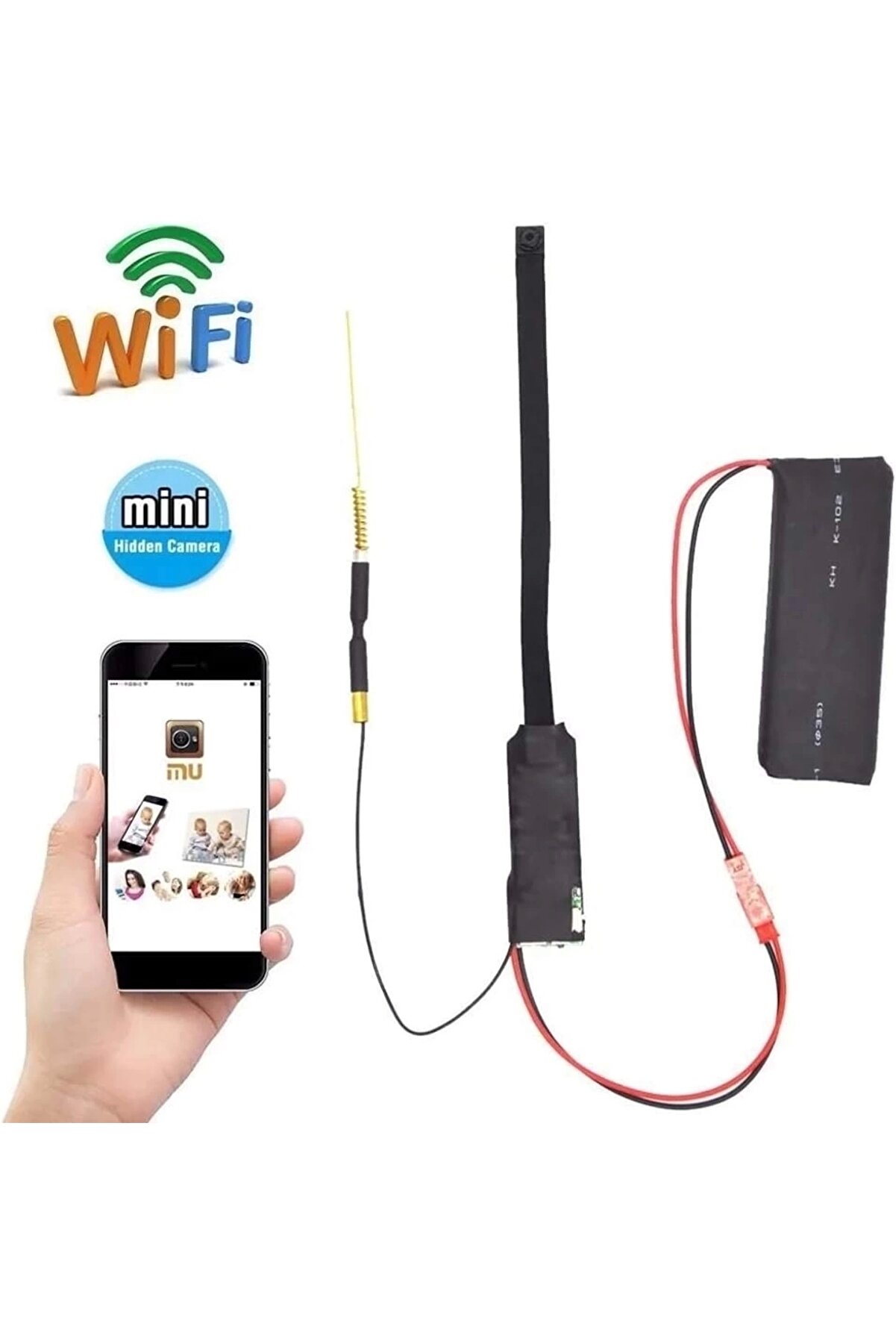 Bfs 1080P Ip Modül Full Hd Wi̇fi̇ Kamera Güvenli̇k Bakıcı Kamerası