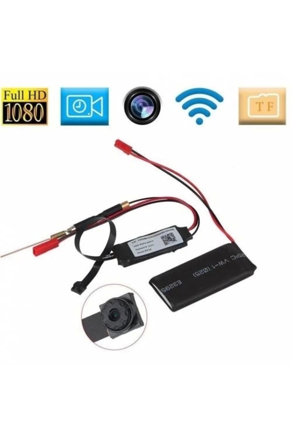 Bfs 1080P Ip Modül Full Hd Wi̇fi̇ Kamera Güvenli̇k Bakıcı Kamerası