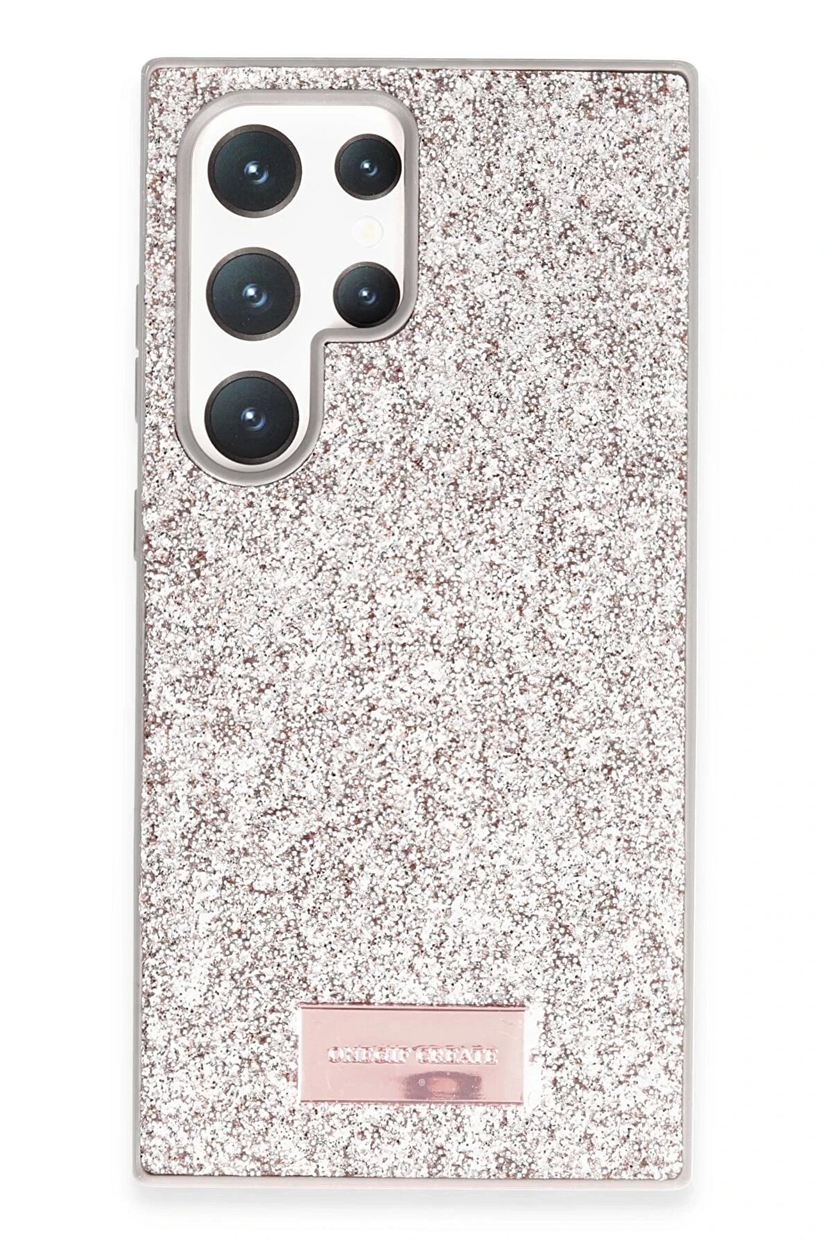 CepteToptan Samsung Galaxy S23 Ultra Bright Simli Kapak - Gold