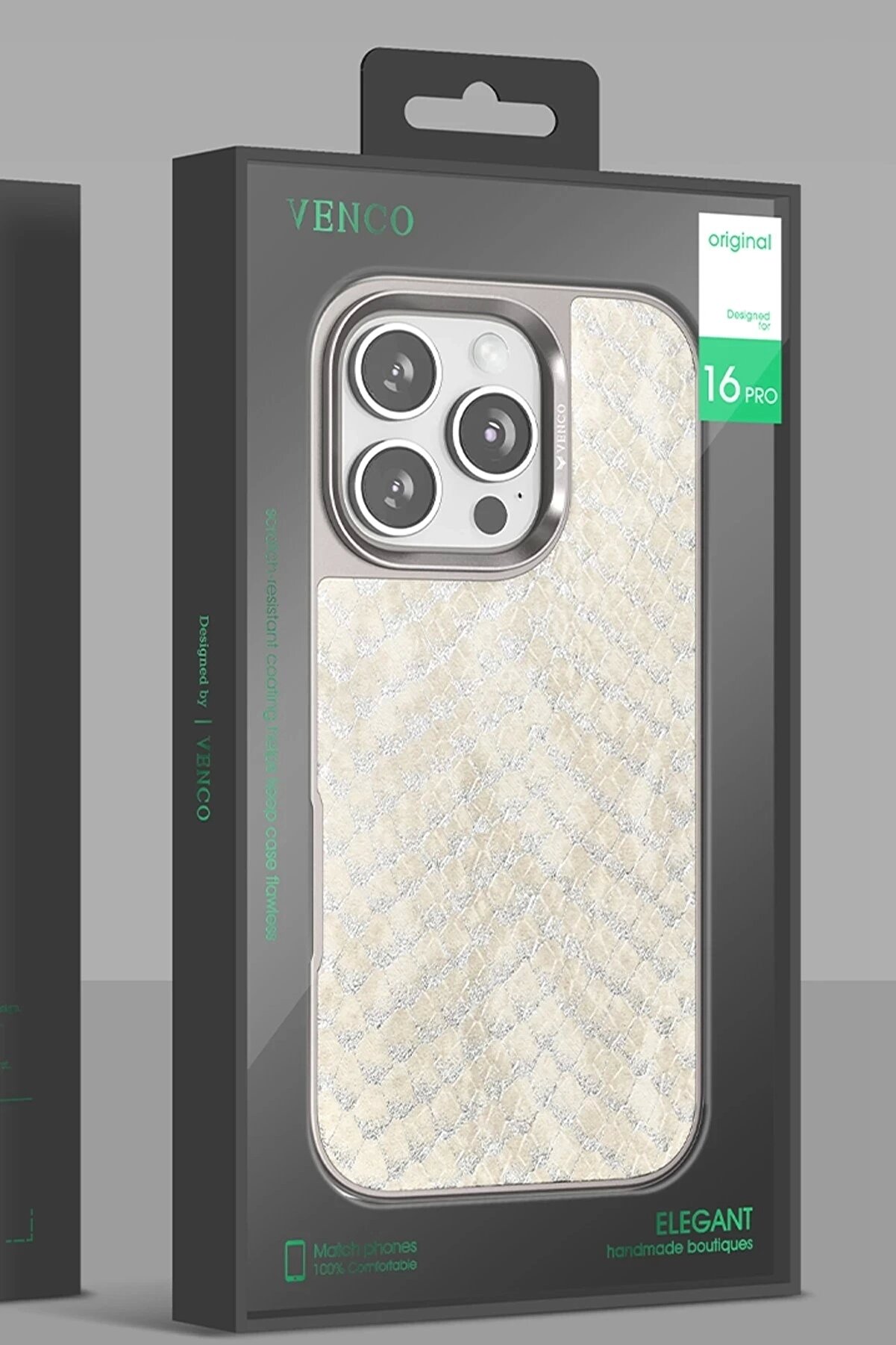 İphone 16 Pro Max Vi̇per Kapak - Ti̇tan Gri̇