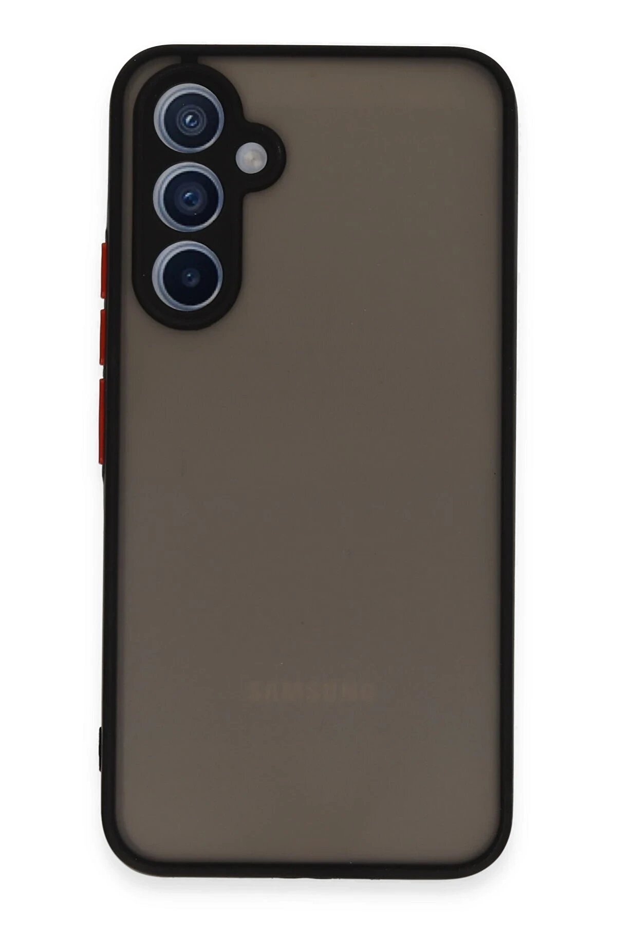 CepteToptan Samsung Galaxy A34 5G Kılıf Montreal Silikon Kapak - Siyah - DROPX4139-1624