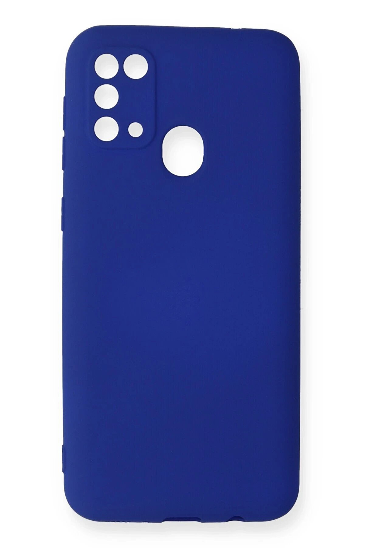 CepteToptan Samsung Galaxy M31 Kılıf First Silikon - Lacivert - DROPX1362-9495