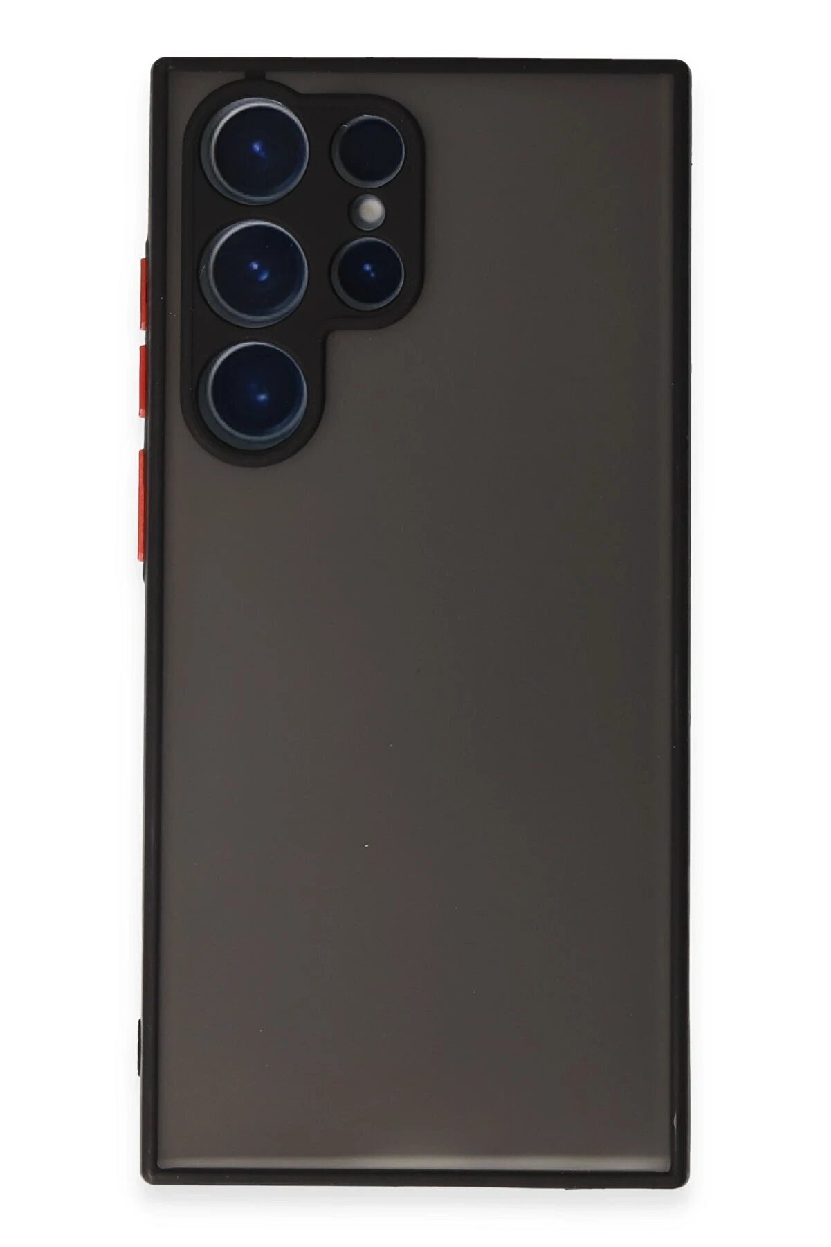 CepteToptan Samsung Galaxy S23 Ultra Kılıf Montreal Silikon Kapak - Siyah - DROPX9938-5472