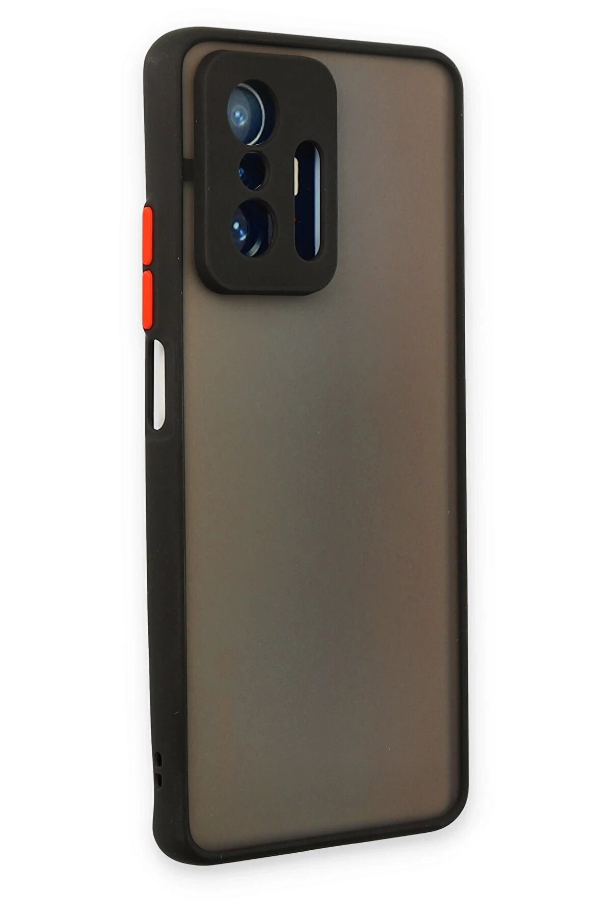 Xi̇aomi̇ Mi̇ 11T Pro Kılıf Montreal Si̇li̇kon Kapak - Si̇yah - Dropx4172-2889