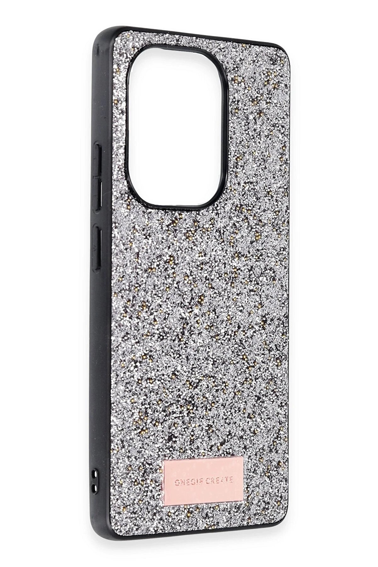 Xi̇aomi̇ Redmi̇ Note 13 Pro 4G Bri̇ght Si̇mli̇ Kapak - Gümüş - Dropx1078-9106