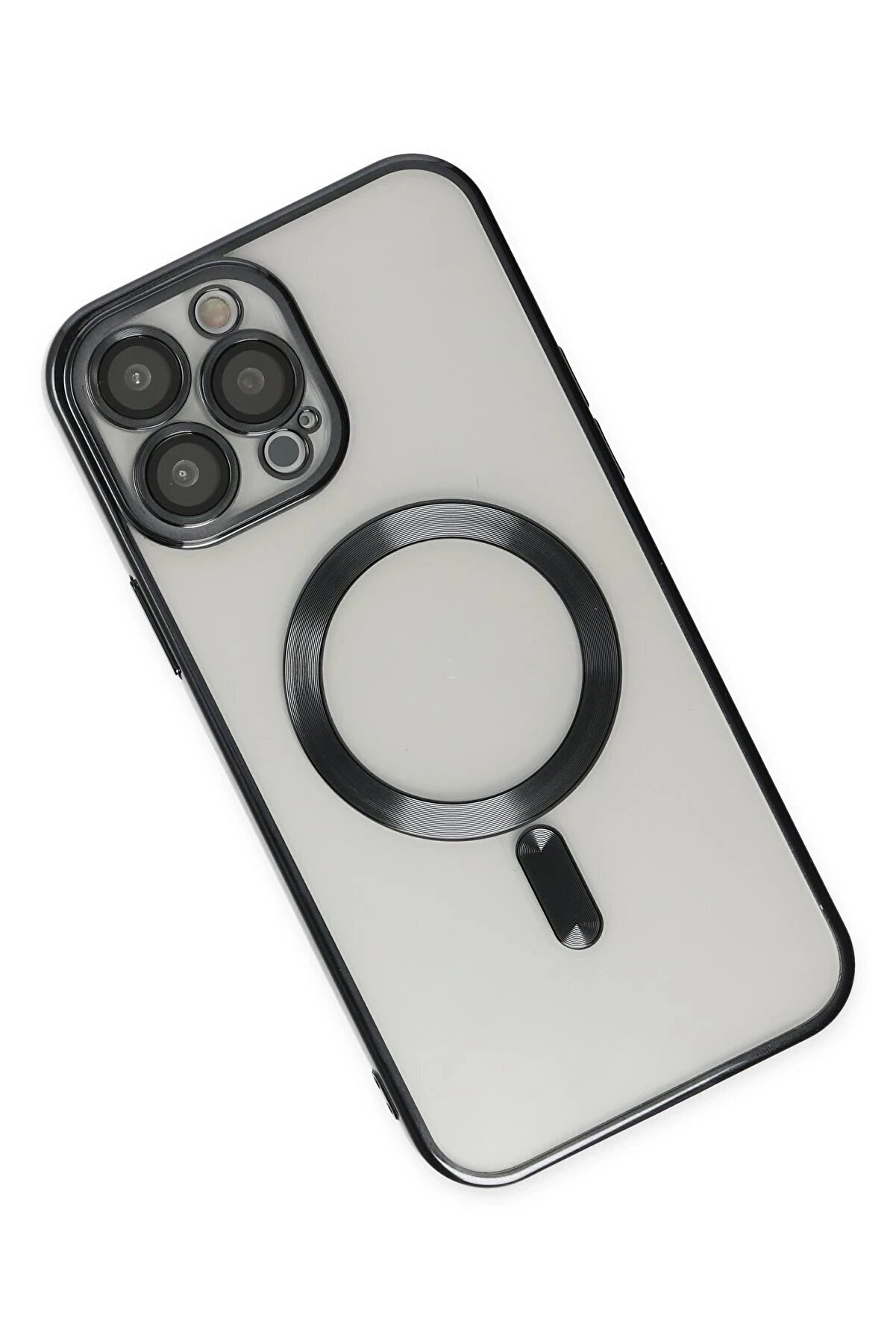 İphone 13 Pro Max Kılıf Kross Magneti̇csafe Kapak - Si̇yah - Dropx6470-9071