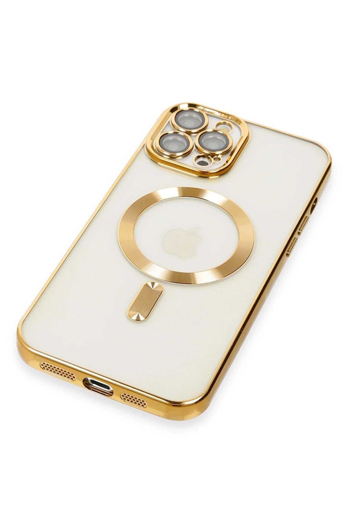 İphone 12 Pro Max Kılıf Kross Magneti̇csafe Kapak - Gold - Dropx2386-5072