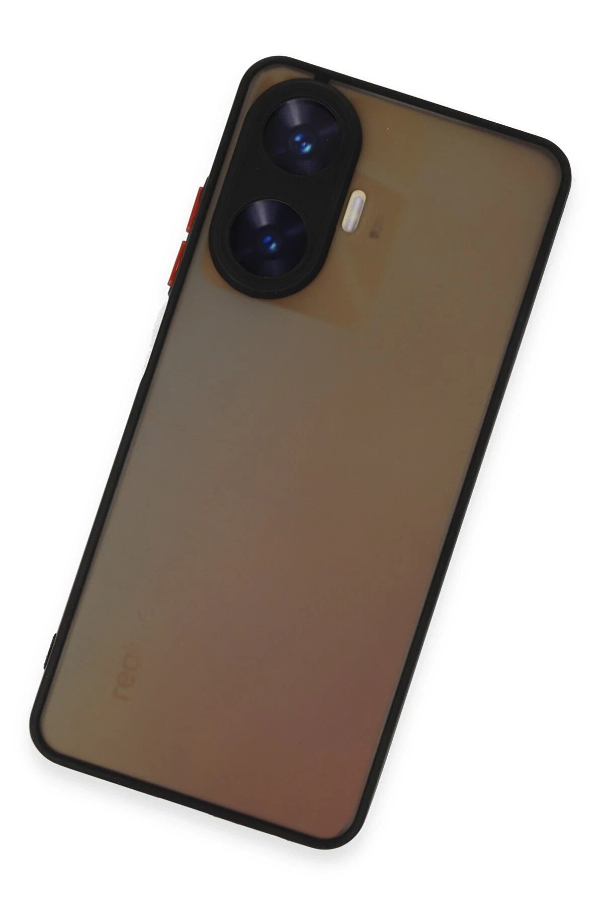 Realme C55 Kılıf Montreal Si̇li̇kon Kapak - Si̇yah - Dropx2287-3823