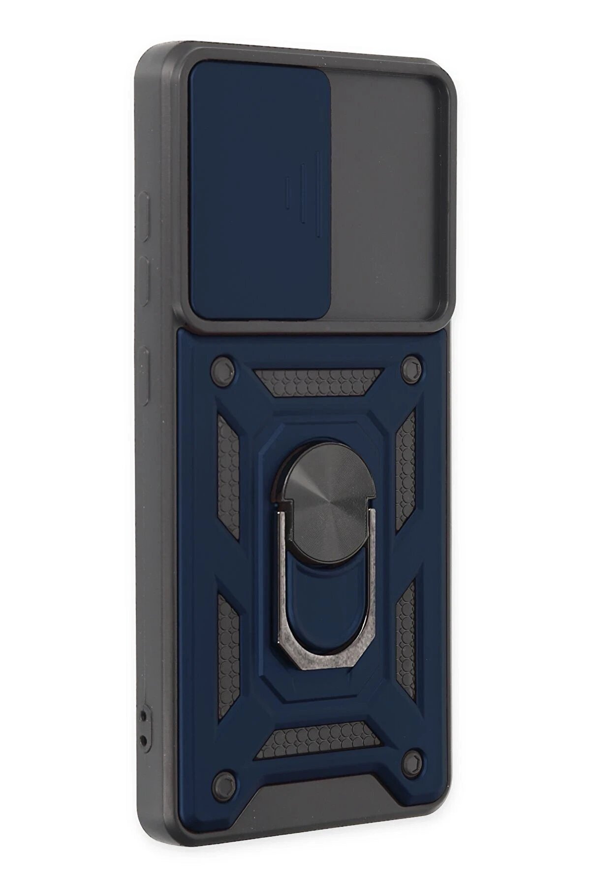 Samsung Galaxy S20 Fe Kılıf Pars Lens Yüzüklü Si̇li̇kon - Laci̇vert - Dropx2866-1777