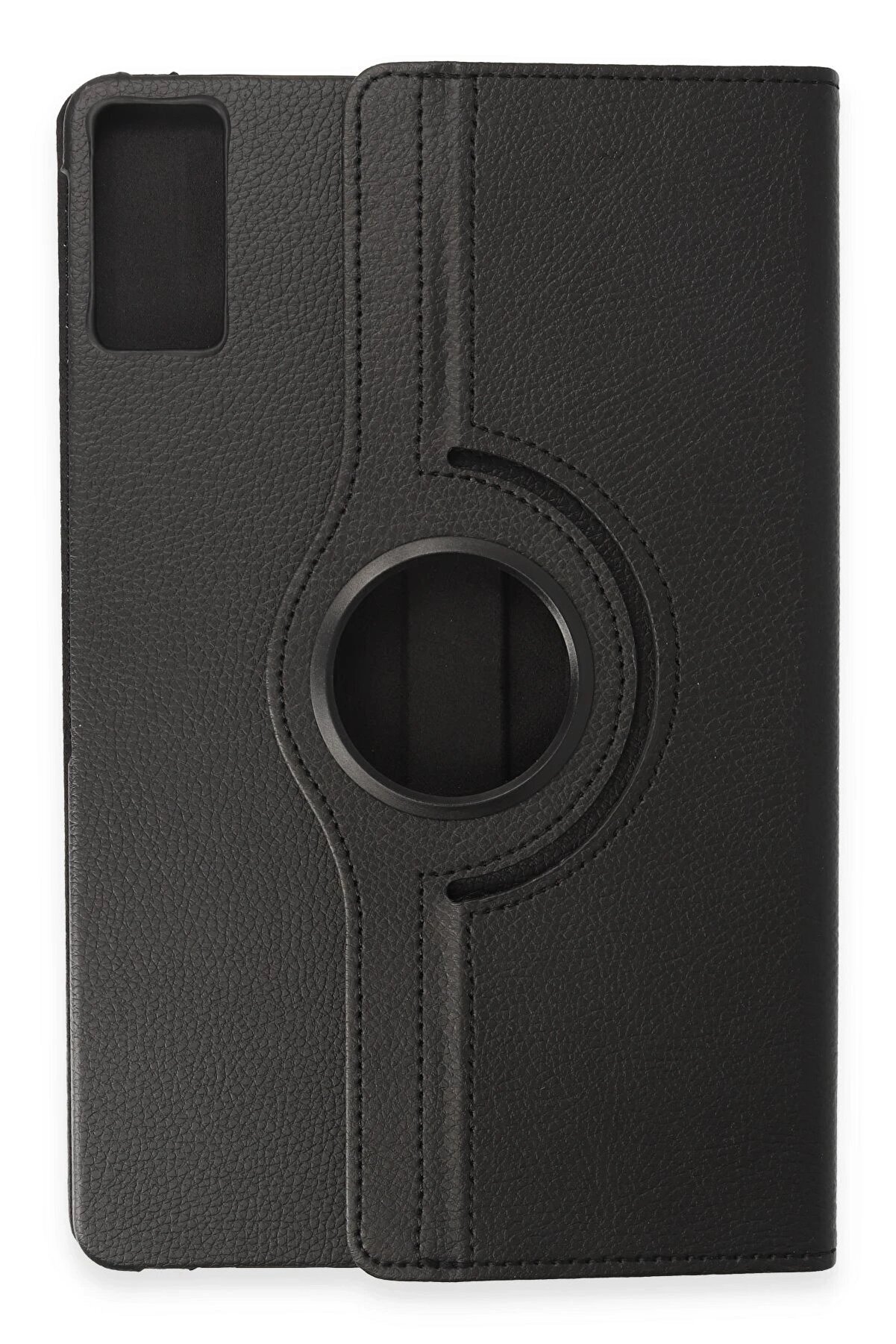 CepteToptan Xiaomi Redmi Pad SE Kılıf 360 Tablet Deri Kılıf - Siyah - DROPX5589-7549