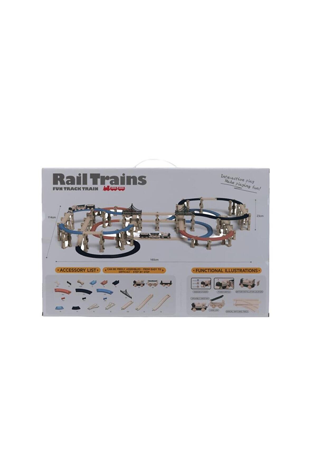 5098 Sunsunman S00005098 Tren Set Klasi̇k 327 Parça