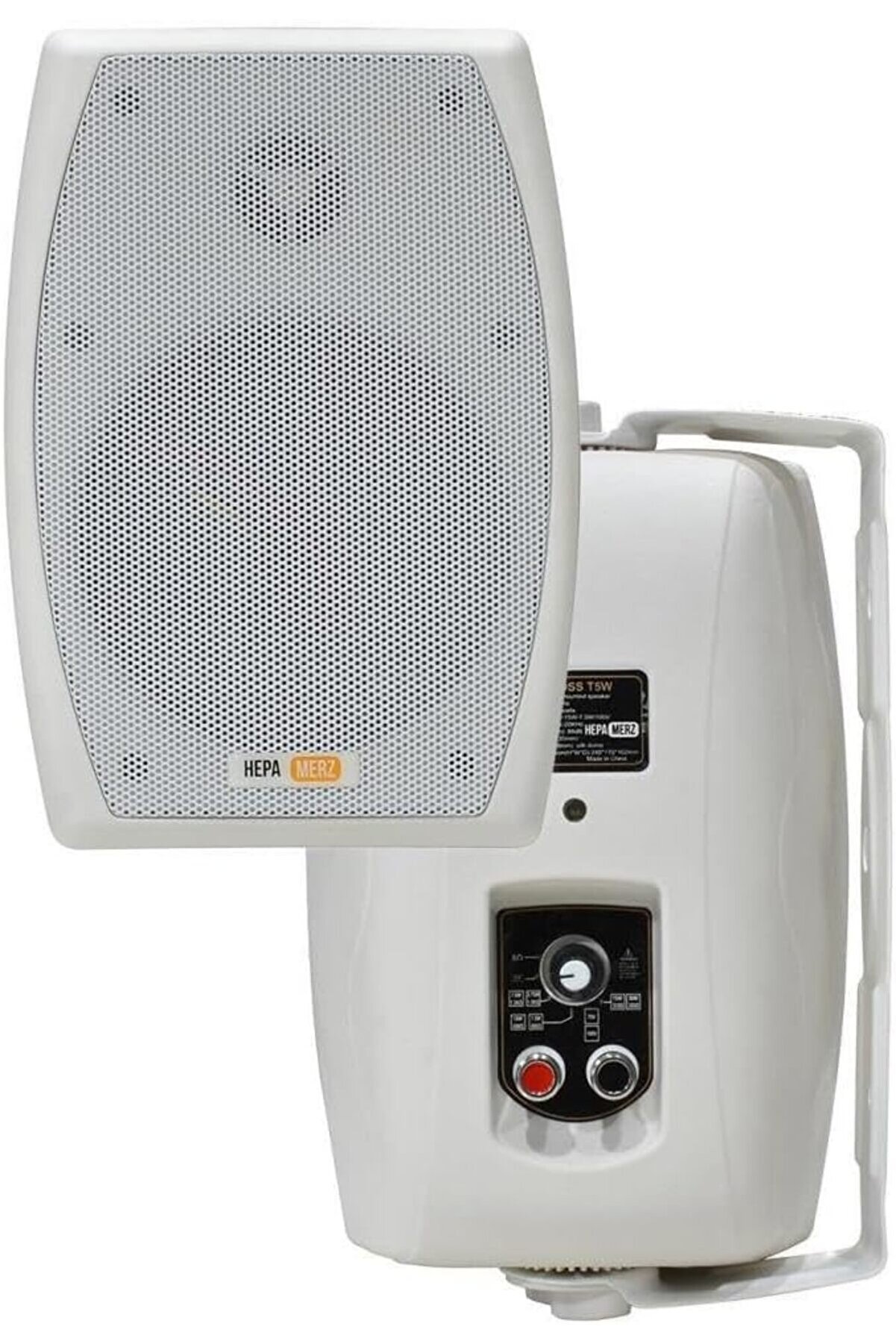 STOREMAX TknszrShop Merz CROSS T5W 200W 5.25 İnç Üst segment 8 ohm/100V İki Yollu Duvar Tipi Kapalı Meka