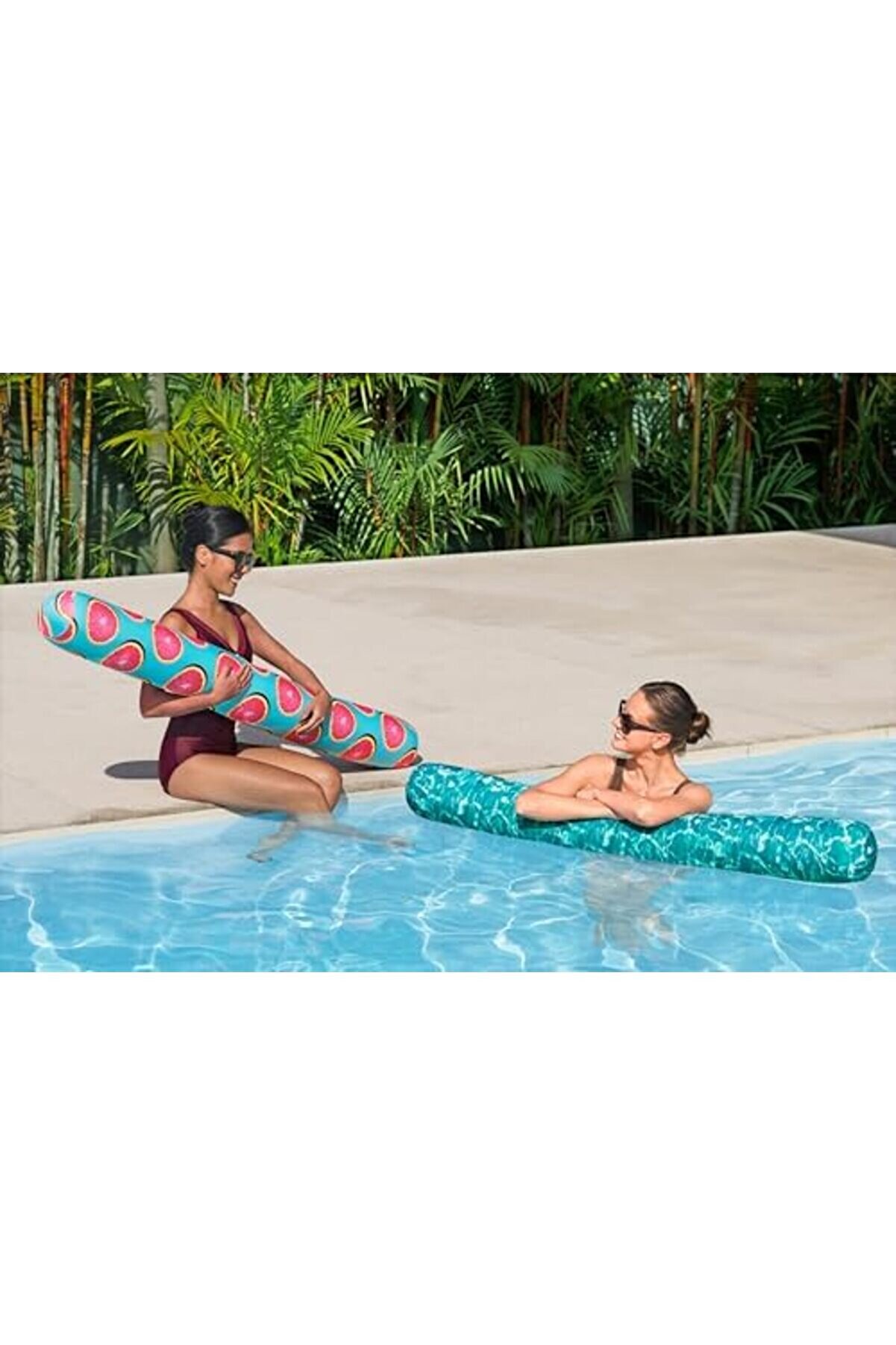 Jptrshop 43734 Baskılı Kumaş Kaplı Şi̇şi̇ri̇lebi̇li̇r Tüp 152X15X15 1111498