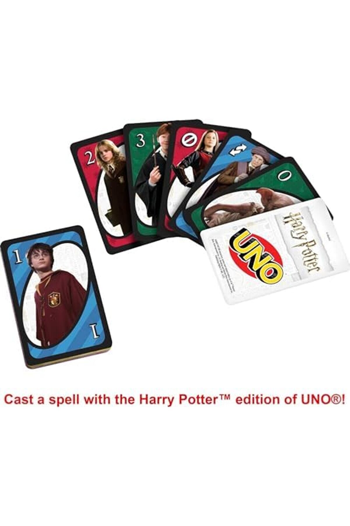 Trendymr Games Uno Harry Potter™ Unoò Harry Potter™ Kart Oyunu, Fi̇lm Temalı 112 Kartlık Deste