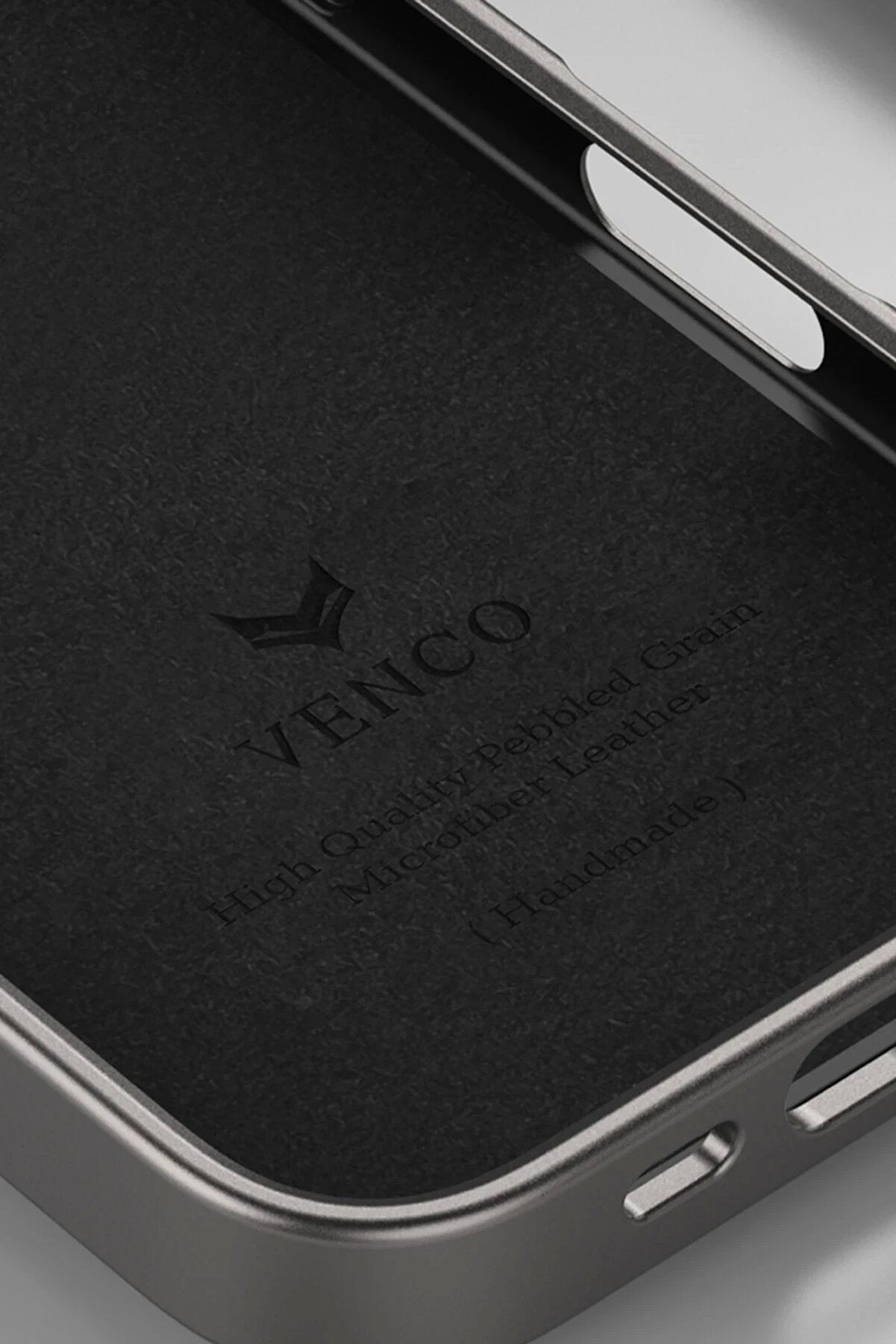 İphone 16 Pro Max Vi̇per Kapak - Ti̇tan Gri̇