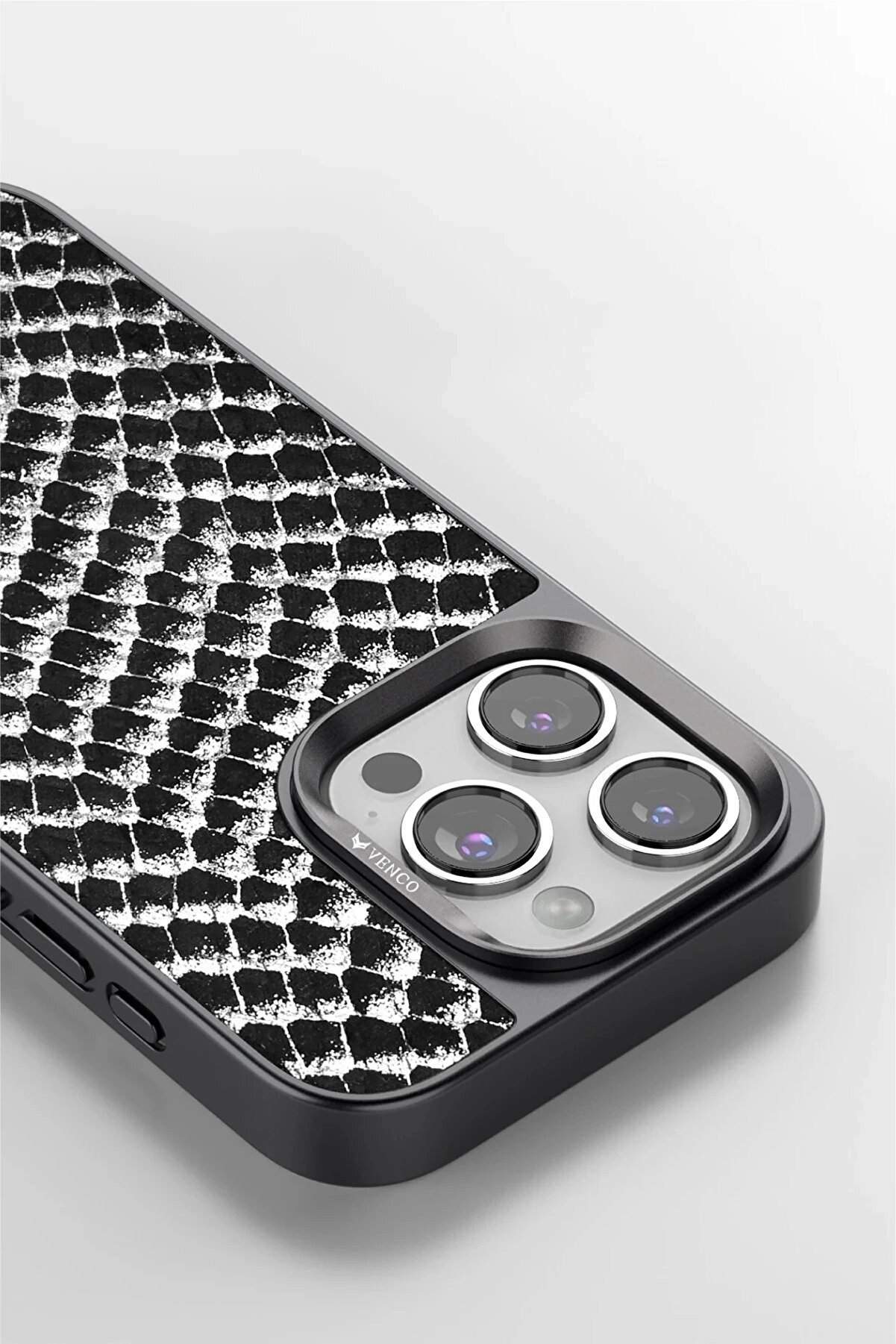 İphone 16 Pro Max Vi̇per Kapak - Ti̇tan Gri̇