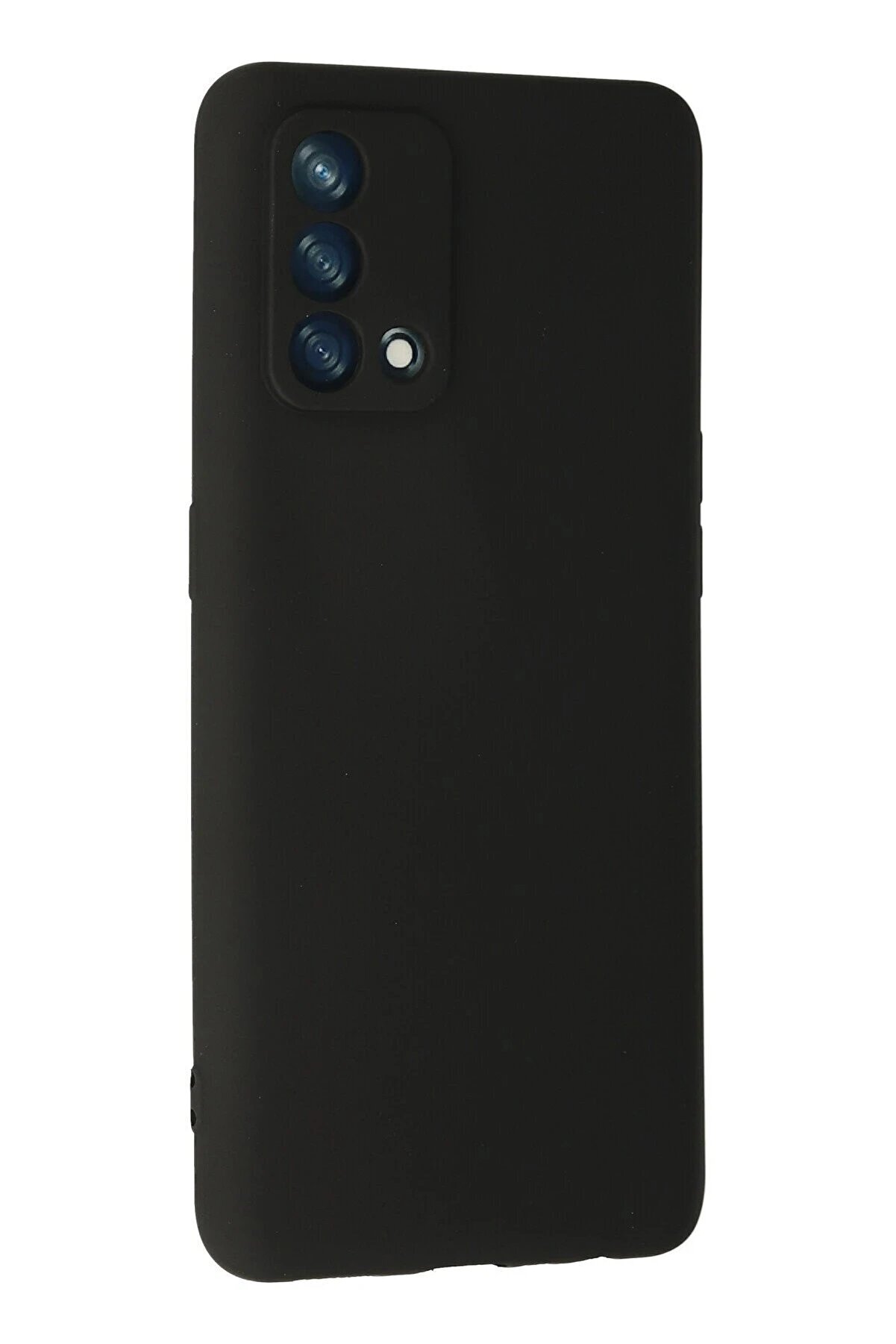 Oppo A74 4G Kılıf Fi̇rst Si̇li̇kon - Si̇yah - Dropx3345-1735