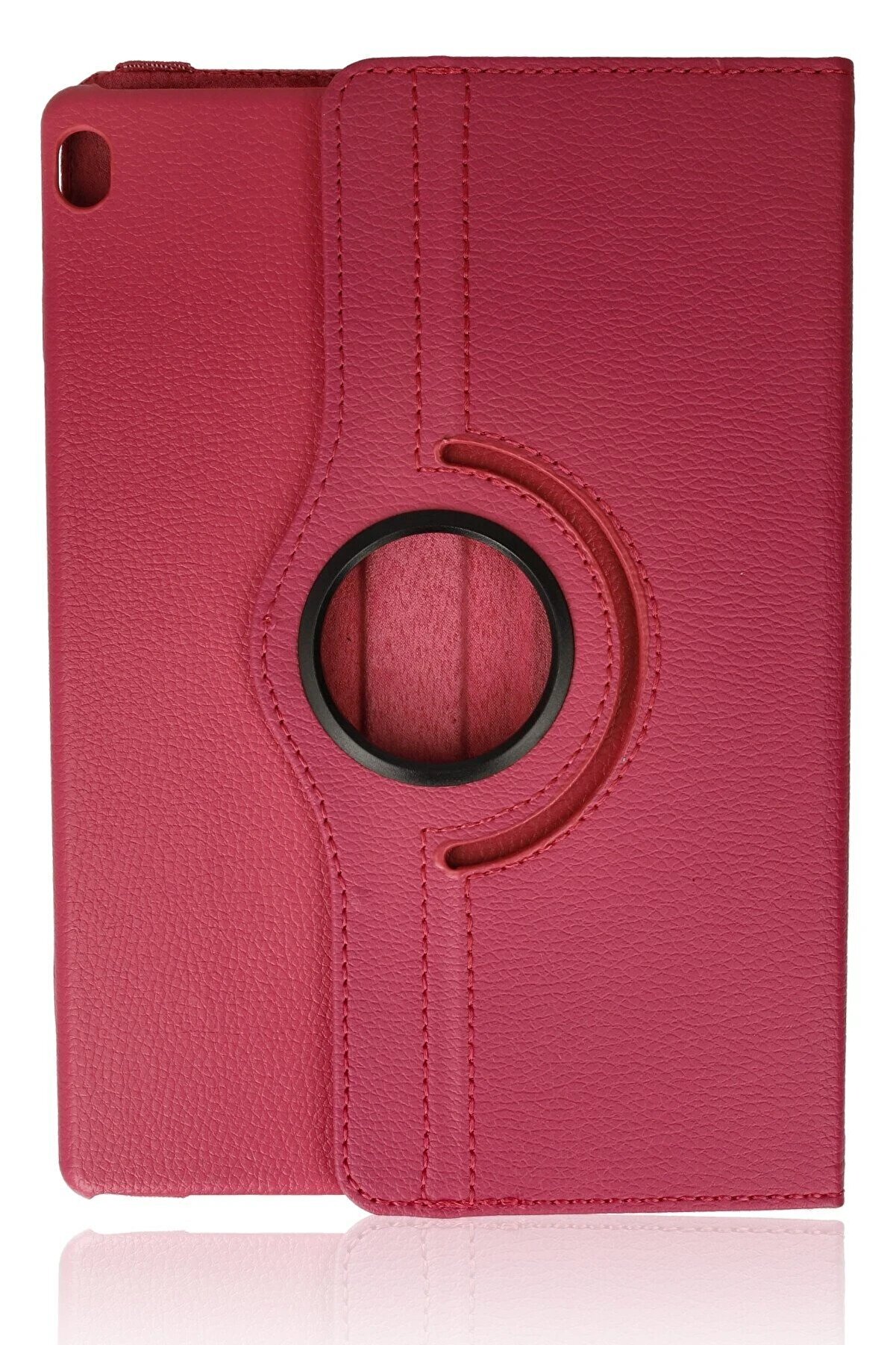 M10 X505F Kılıf 360 Tablet Deri̇ Kılıf - Pembe - Dropx3558-7362