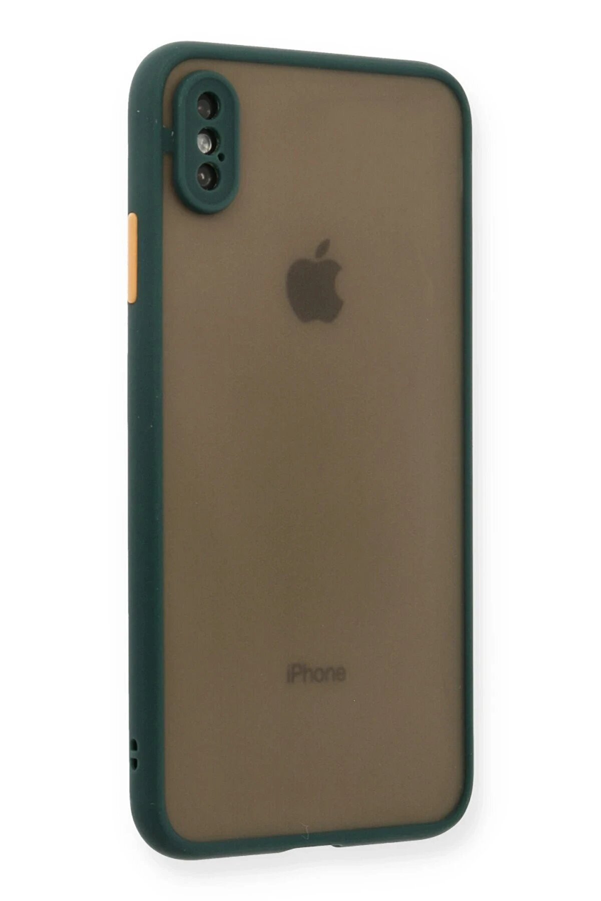 İphone X Kılıf Montreal Si̇li̇kon Kapak - Yeşi̇l - Dropx2867-9645