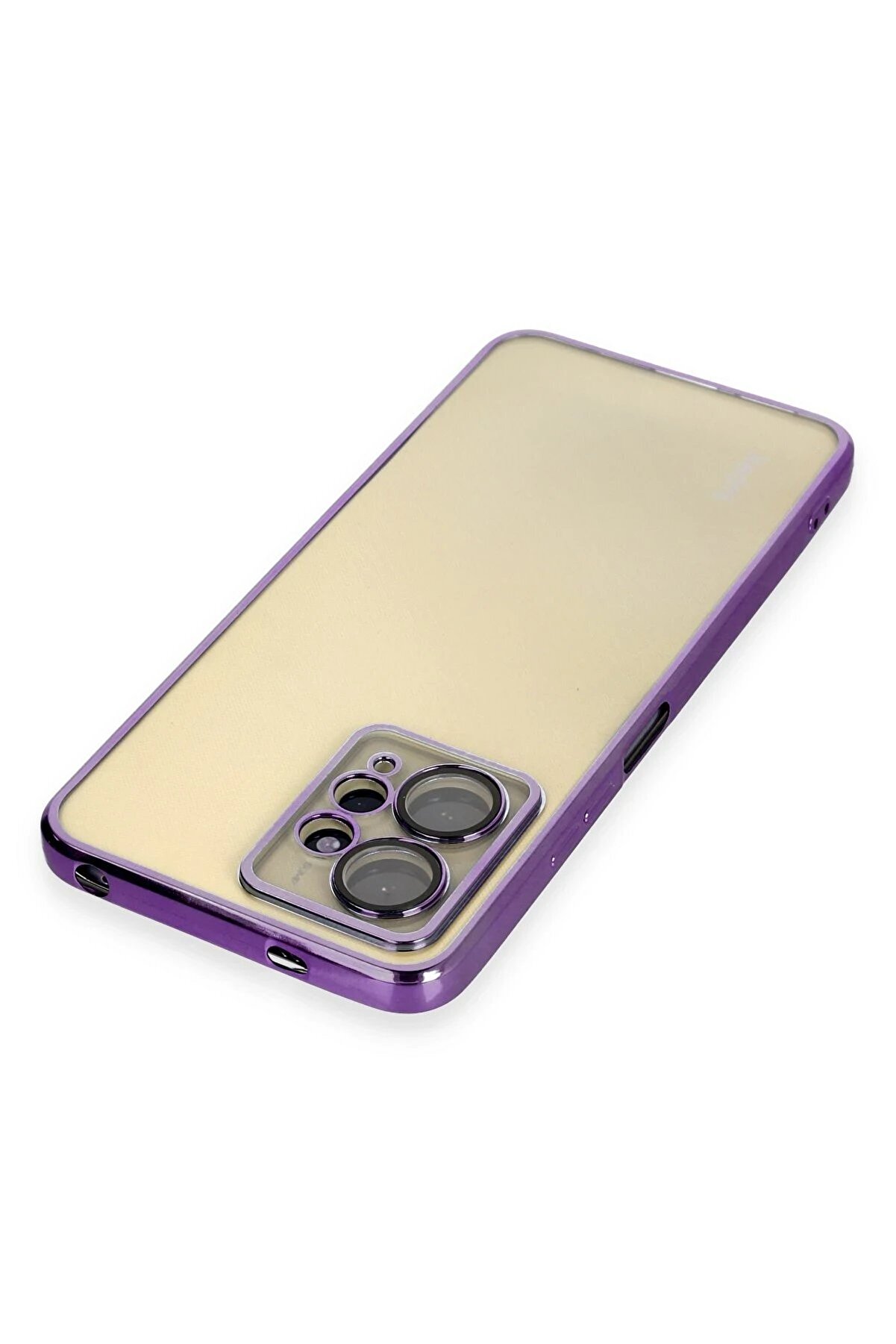 Xi̇aomi̇ Redmi̇ Note 12 4G Kılıf Lensli̇ Si̇li̇kon - Mor - Dropx8676-9202