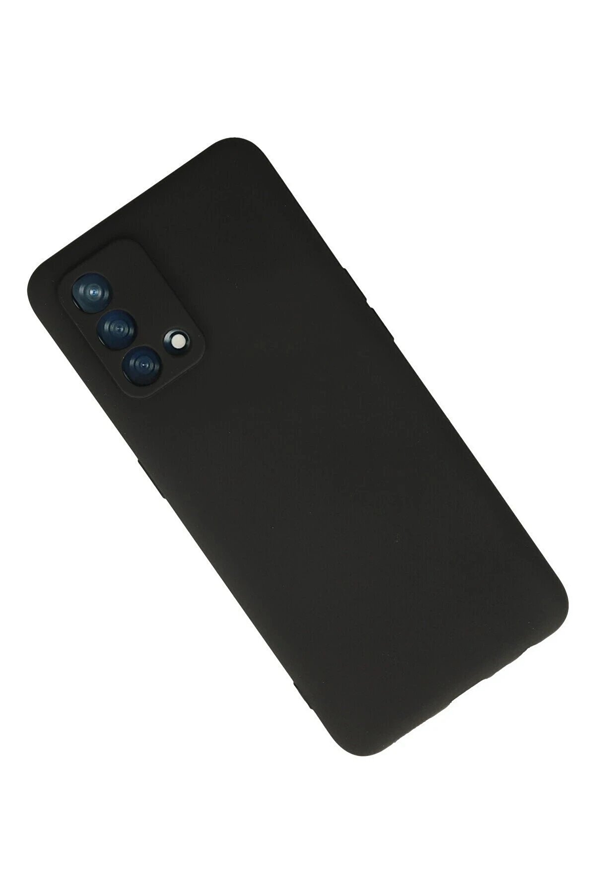 Oppo A74 4G Kılıf Fi̇rst Si̇li̇kon - Si̇yah - Dropx3345-1735