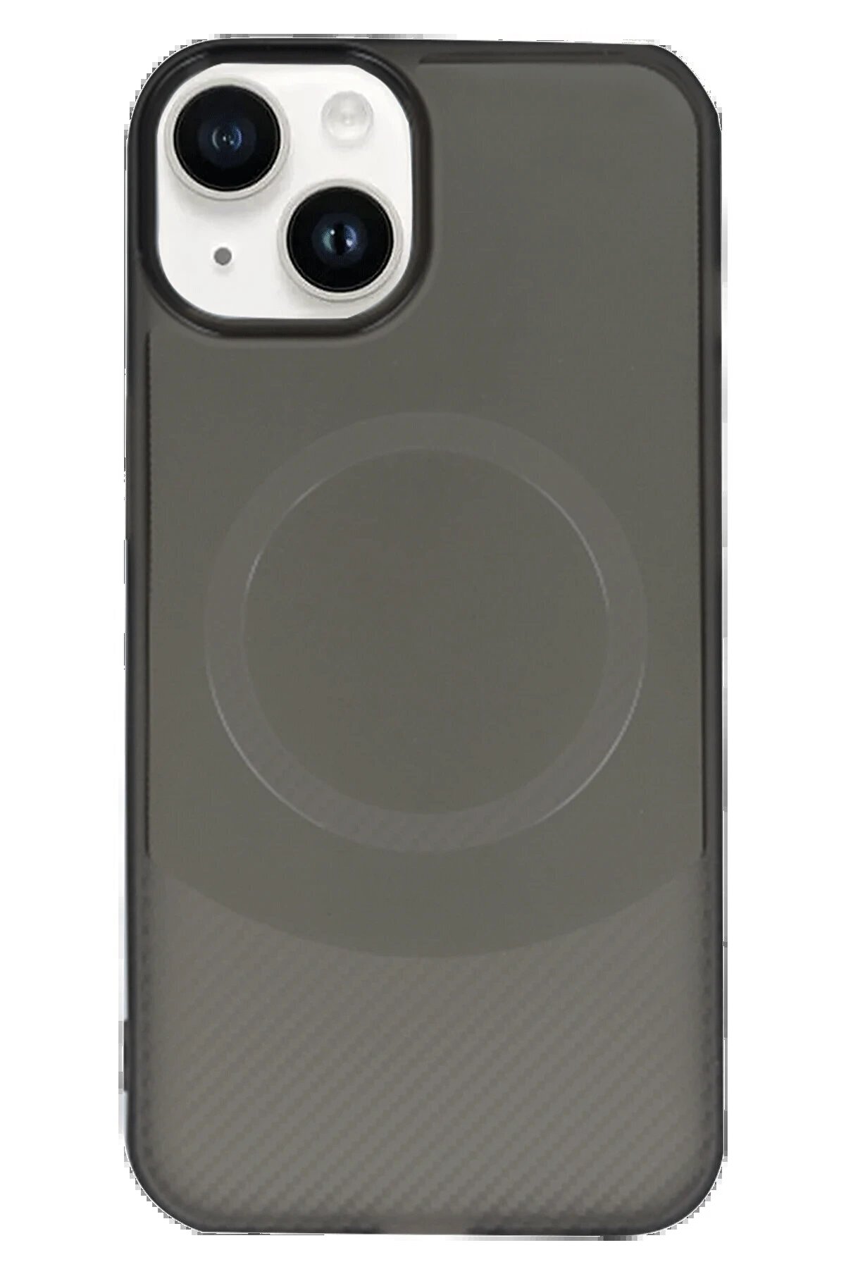 İphone 14 Kılıf Maya Karbon Kapak - Si̇yah - Dropx2561-4698