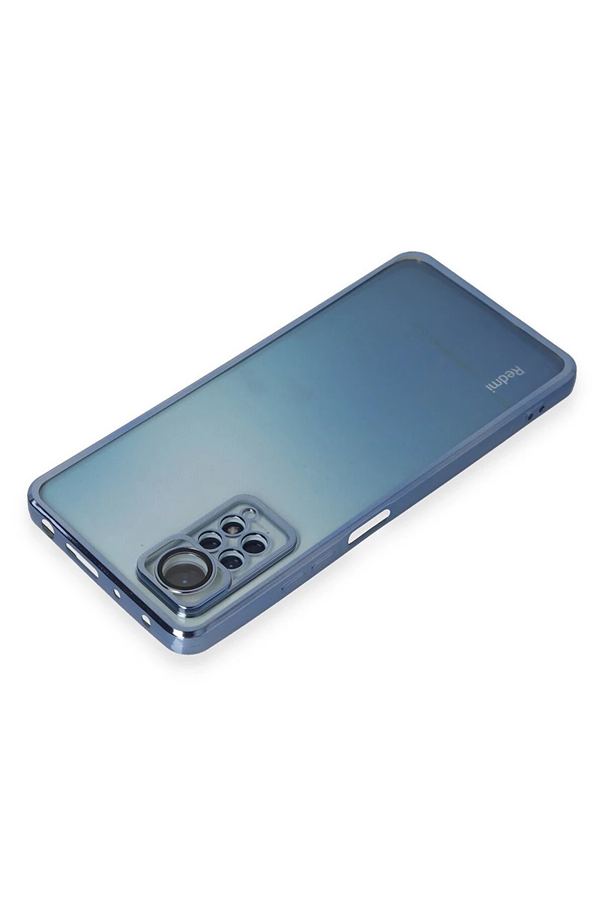 Xi̇aomi̇ Redmi̇ Note 11 Pro Kılıf Lensli̇ Si̇li̇kon - A&ccedil;ık Mavi̇ - Dropx9702-1171