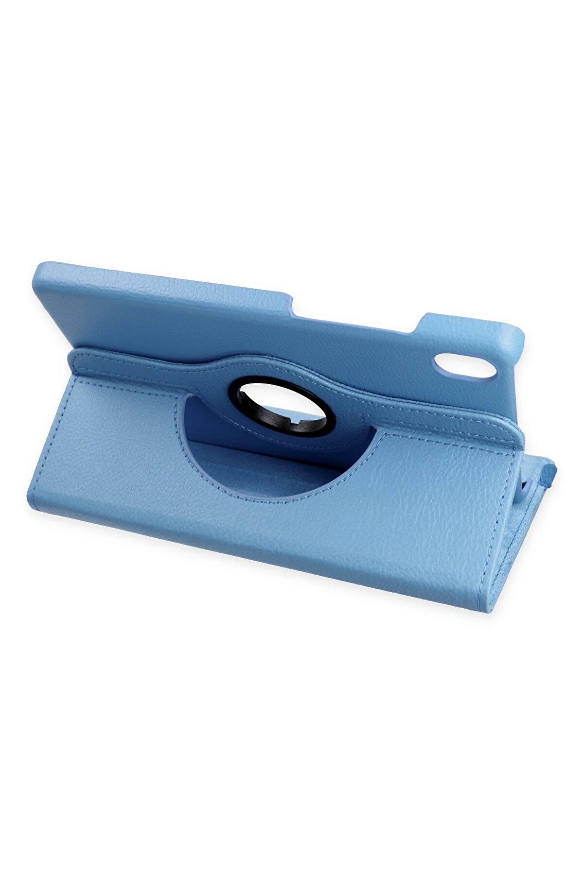 Samsung Galaxy X510 Tab S9 Fe 11 Kılıf 360 Tablet Deri̇ Kılıf - Turkuaz - Dropx9247-6530