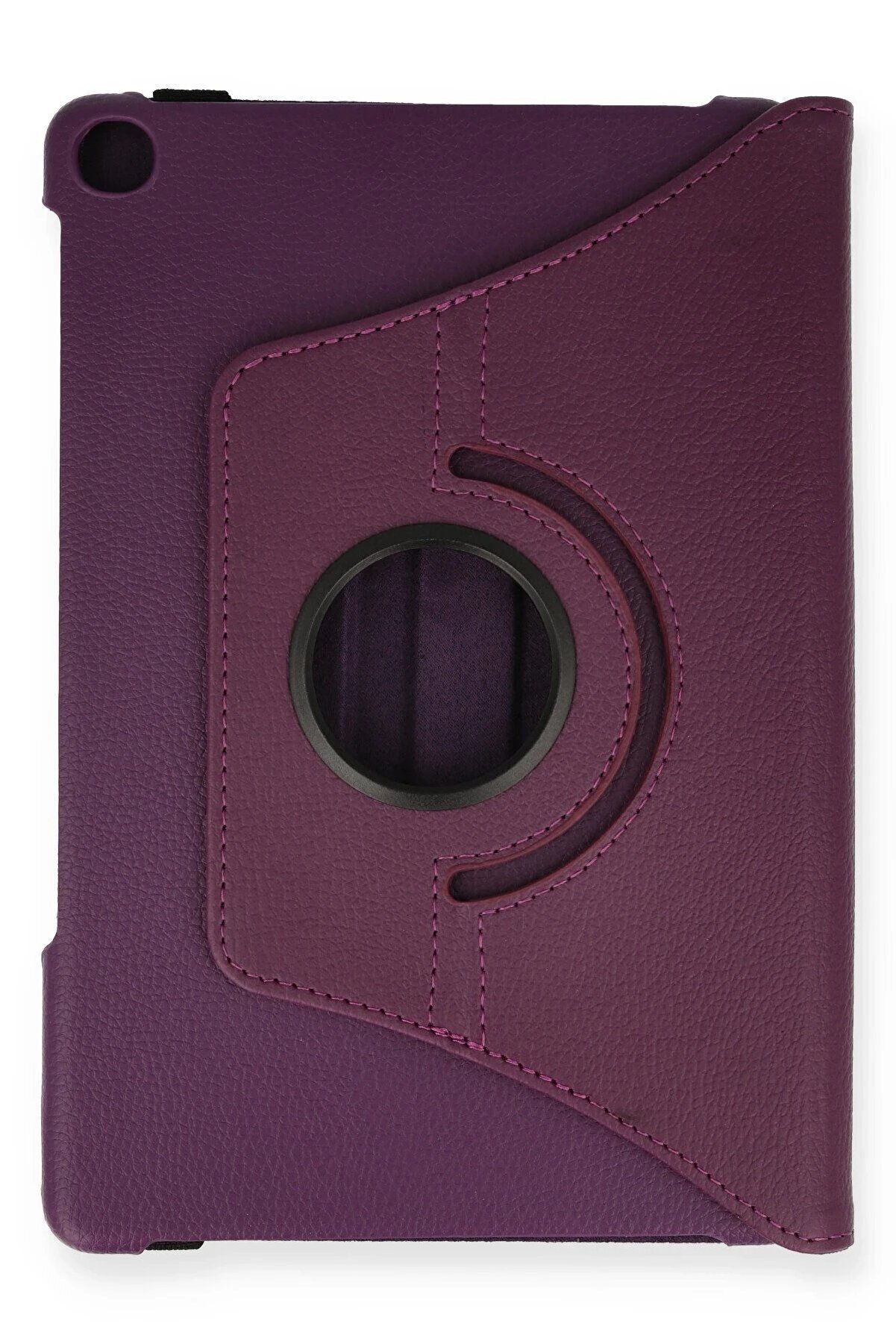 Huawei̇ Matepad T10S 10.1 Kılıf 360 Tablet Deri̇ Kılıf - Mürdüm - Dropx5054-3059