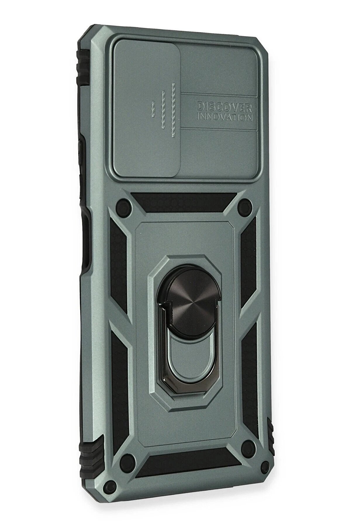 Xi̇aomi̇ Redmi̇ Note 10 Pro Kılıf Pars Lens Yüzüklü Si̇li̇kon - Yeşi̇l - Dropx6609-4931