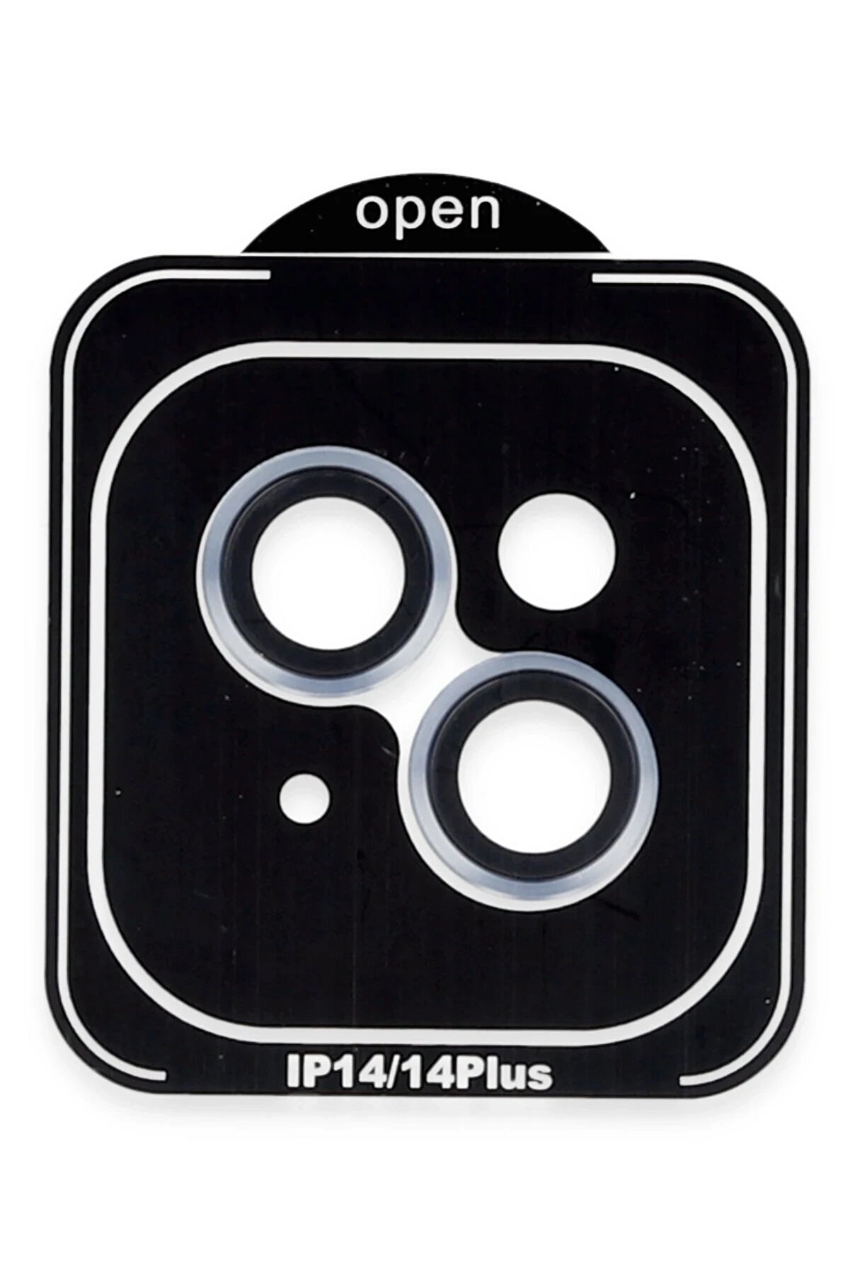 CepteToptan iPhone 14 PVD Metal Kamera Lens - Mavi - DROPX6856-8182