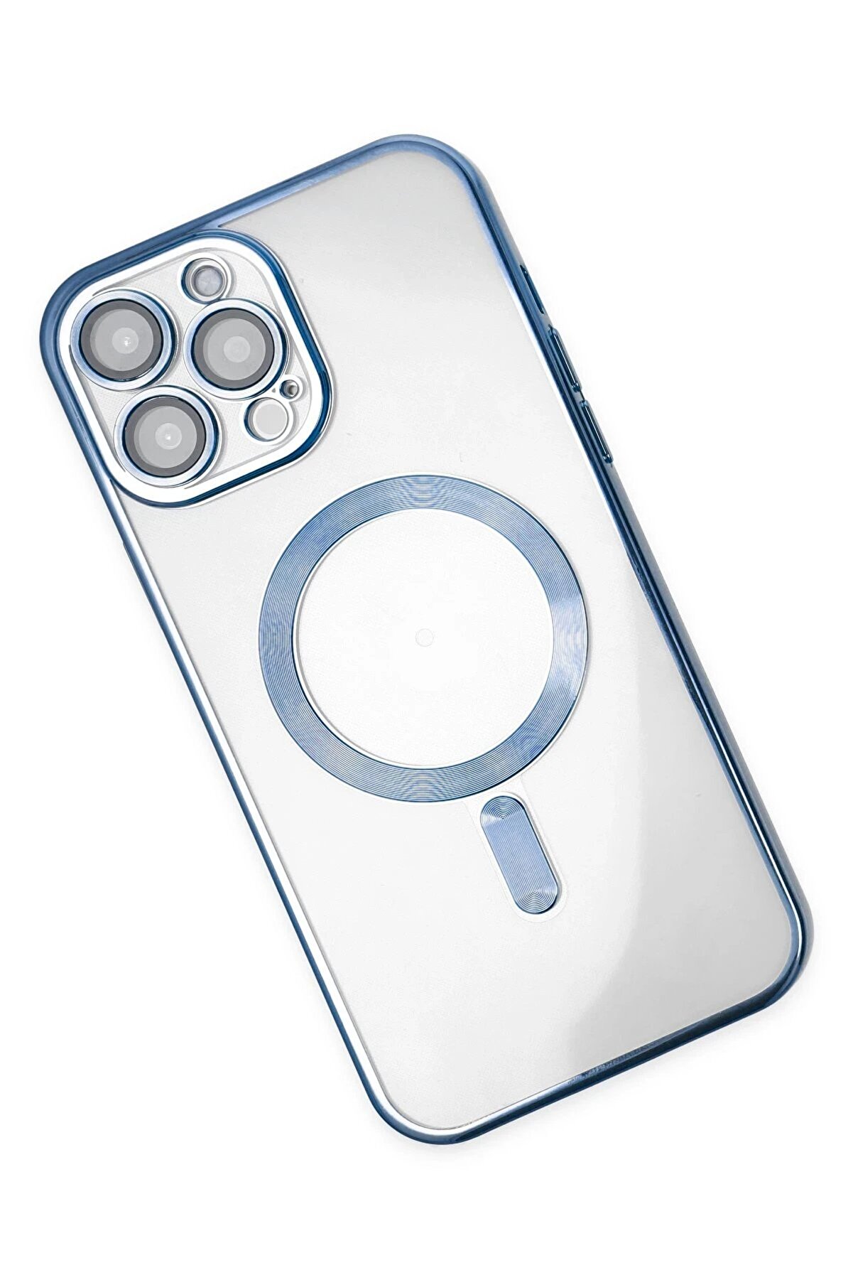 İphone 13 Pro Kılıf Kross Magneti̇csafe Kapak - Si̇erra Blue - Dropx9844-2761