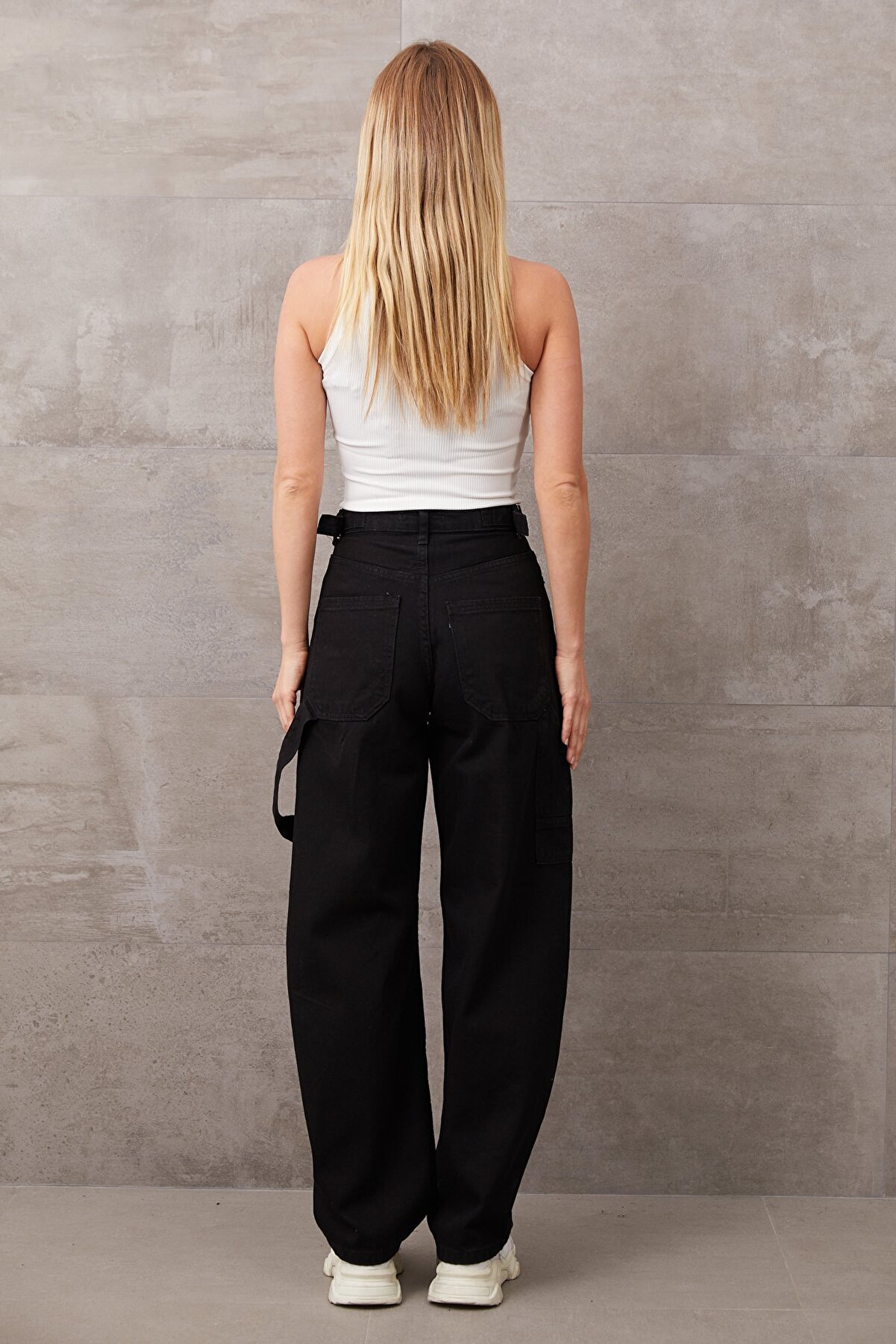 Bi̇lfold Kadın Bol Pa&ccedil;a Kot Pantolon