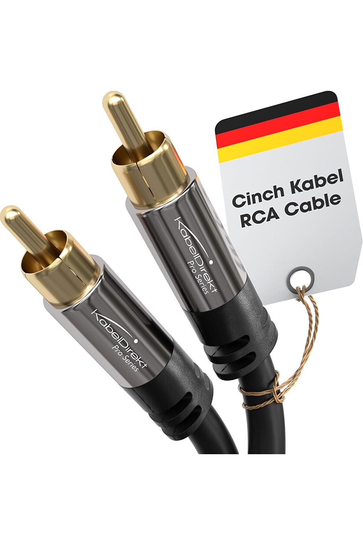 STOREMAX sellbuyst – 3m – Cinch derin bas hoparlör kablosu, 1x1 Cinch/RCA, ses/dijital/video (koaksiyel