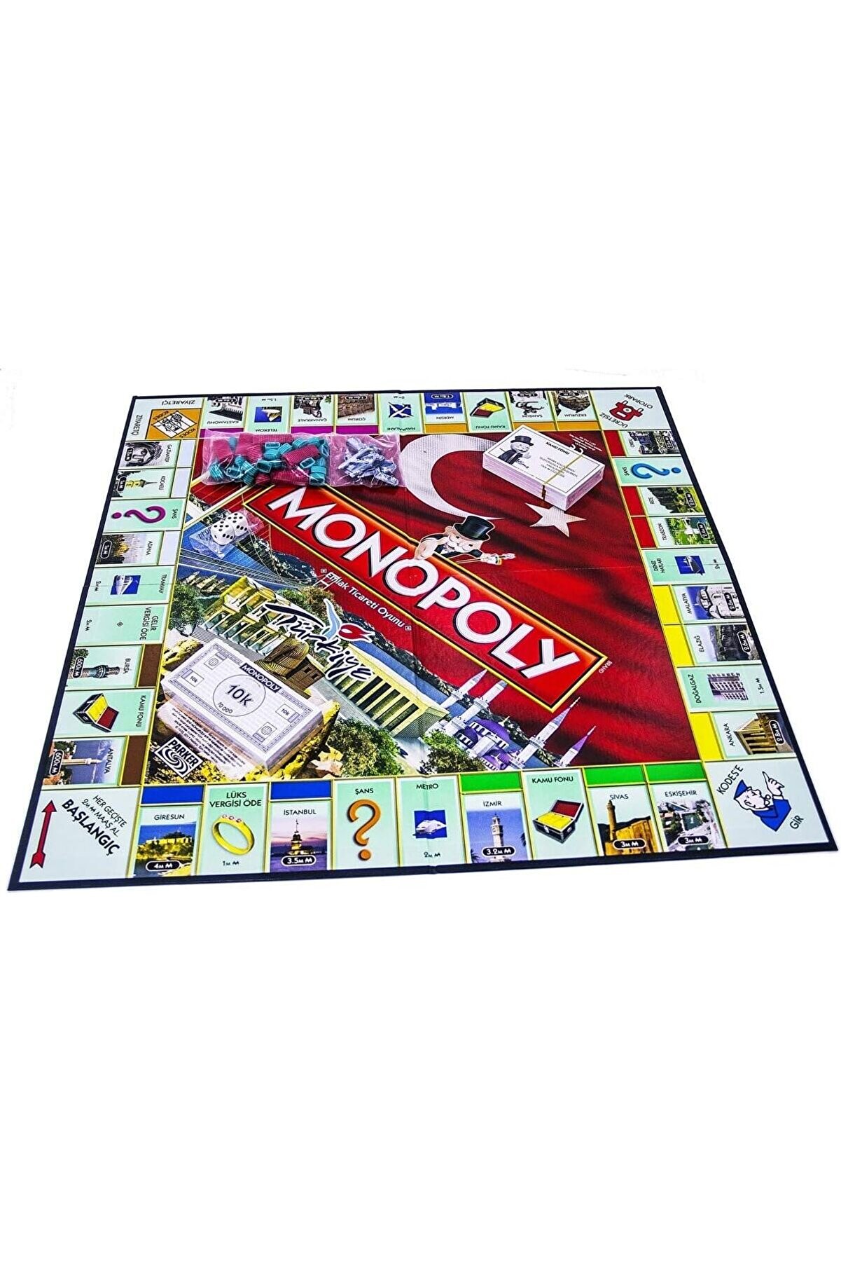 STOREMAX Gaming Monopoly Türkiye Kutu Oyunu, 8 Yaş ve Üstü maxshtr 1053513