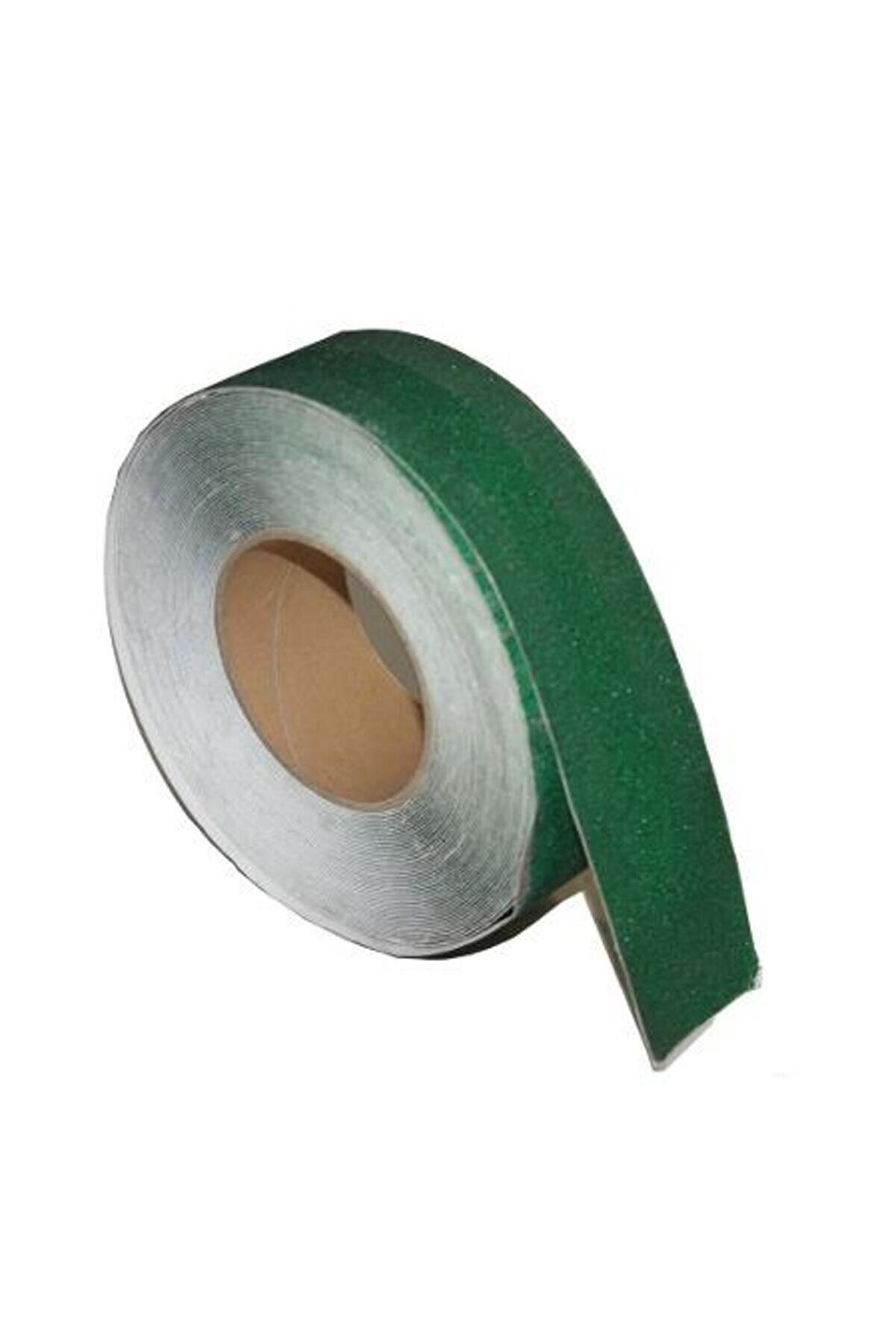 evimdeyokyok Yeşil Merdiven Ve Zemin Kaydırmaz Kaymaz Bant 25mm x 25mt