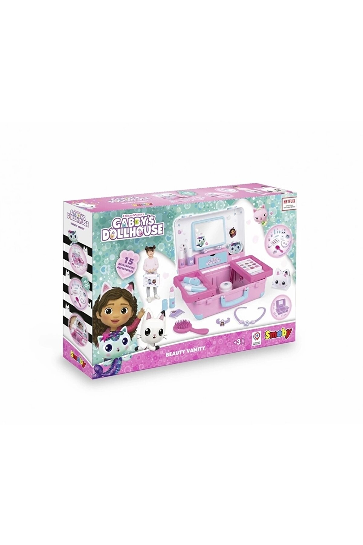 Smoby Gabby Güzelli̇k Makyaj Masası - Şık Ve Zari̇f Tasarım