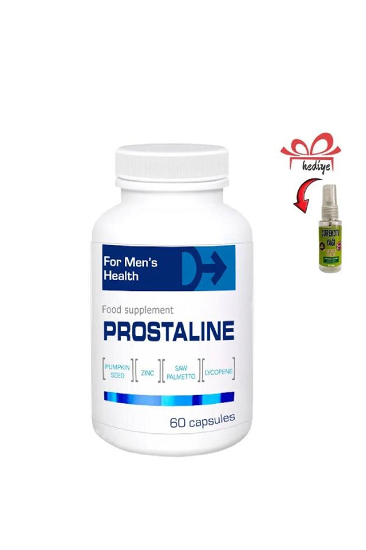 Adoi̇l Prostali̇ne Erkeklere Özel Destekleyi̇ci̇i̇ 60 Lı X 1 Adet Çörekotu Yağı