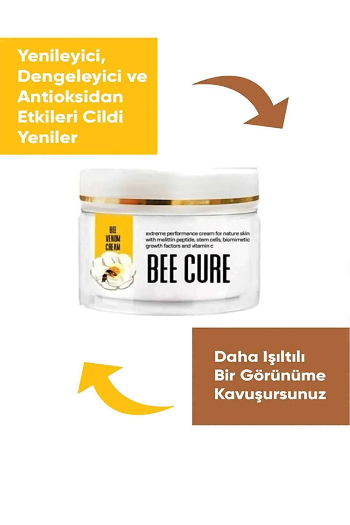 Bee Cure Rahatlatıcı Masaj Kremi̇ 100 Ml X 3 Adet