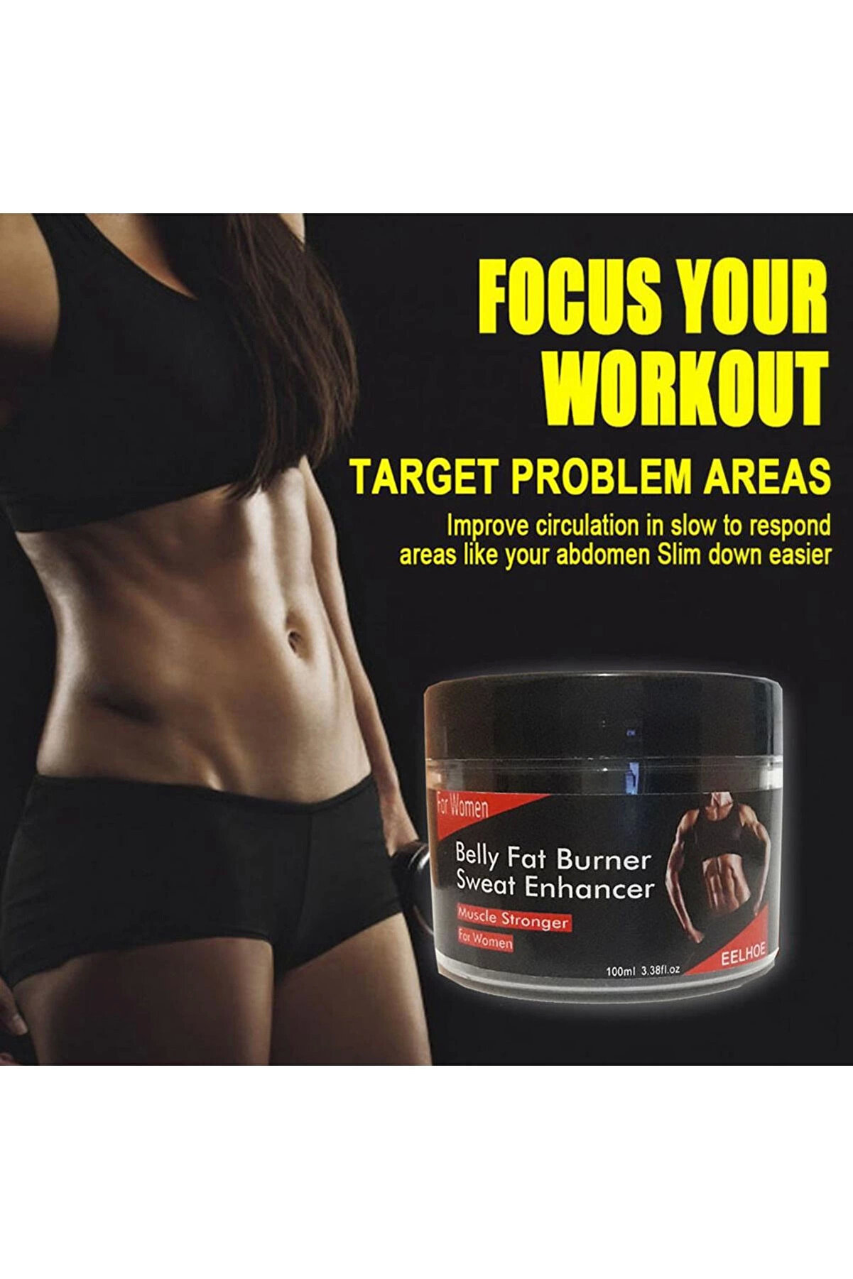 Belly Fat Burner For Women Kadın Hızlı Yağ Gi̇deri̇ci̇ Krem 100 Ml