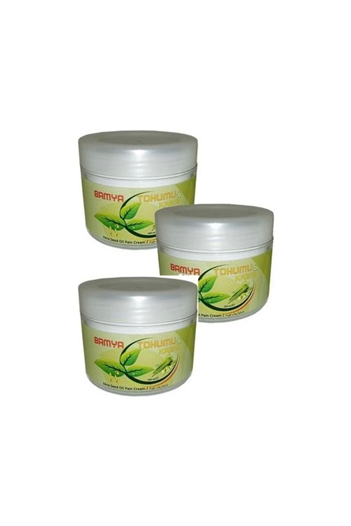Adoil Bamya Tohumu Kremi Rahatlatma Masaj Kremi100 ml x 3