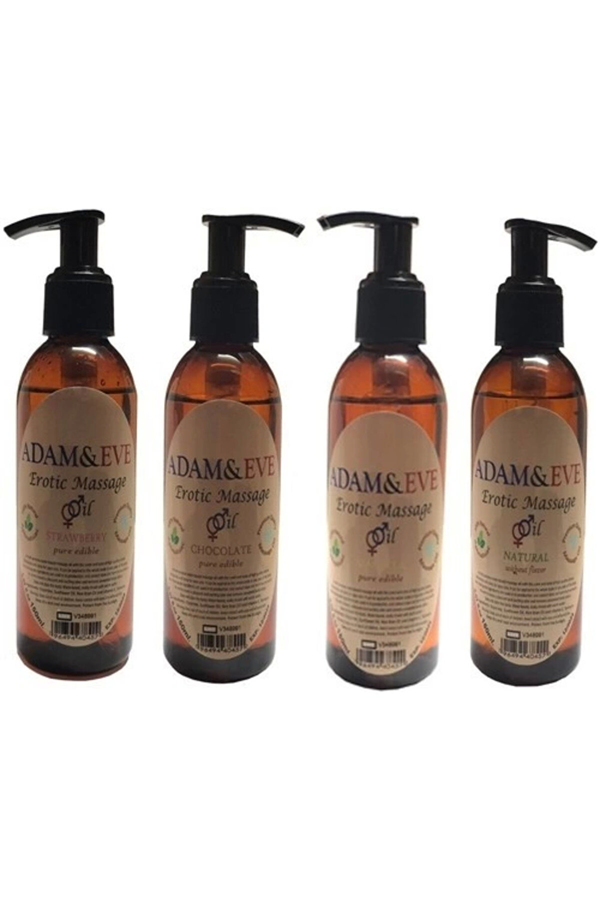 Adoi̇l Adam & Eadam&Eerkeklere Özel 4 Farklı Çeşi̇t Aromalı Masaj Yağı Massage Oi̇l 125Ml