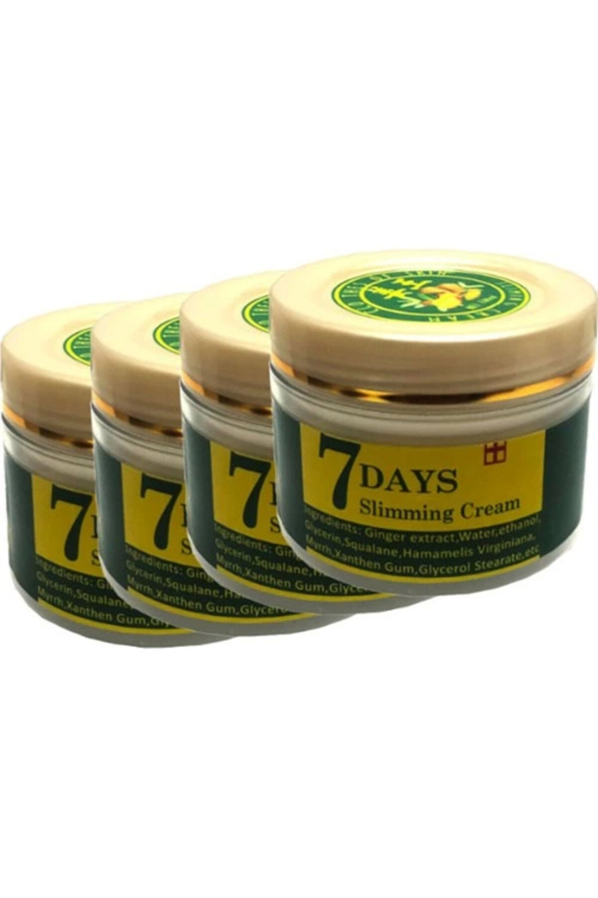 Adoil 7Days 4lü Adet Ginger Miracle Slimming Cream Kremi 100 ml