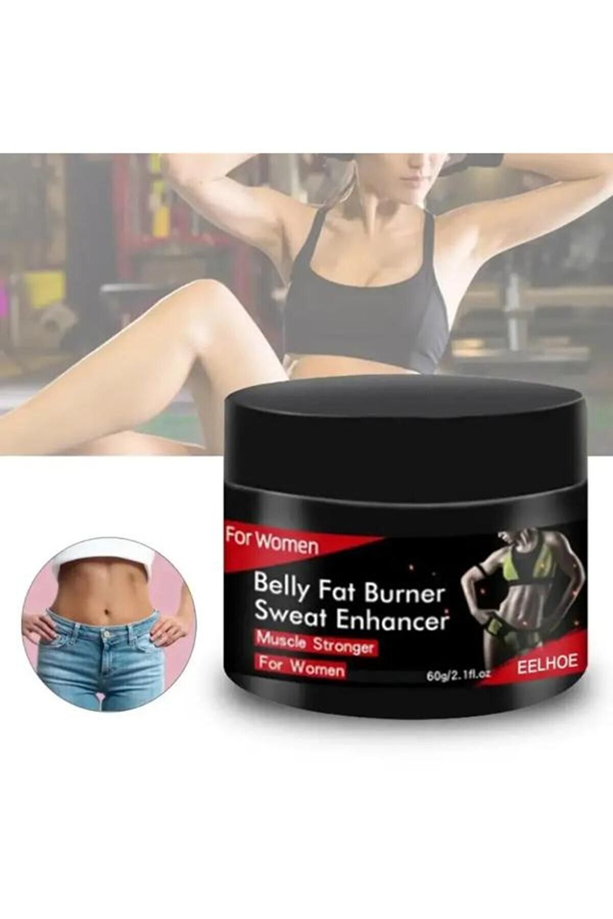 Belly Fat Burner Kadınlara Özel Bölgesel Şeki̇llendi̇ri̇ci̇ Kremi̇ 100 Ml 2 Adet
