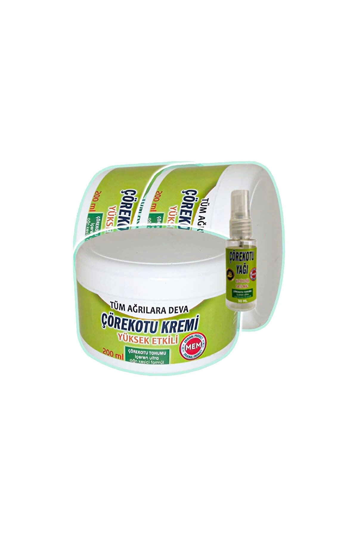 Adoil Çörek Otu Rahatlatıcı Bakım Kremi 3x200 ml+30 ml Çörek Otu Yağı ile
